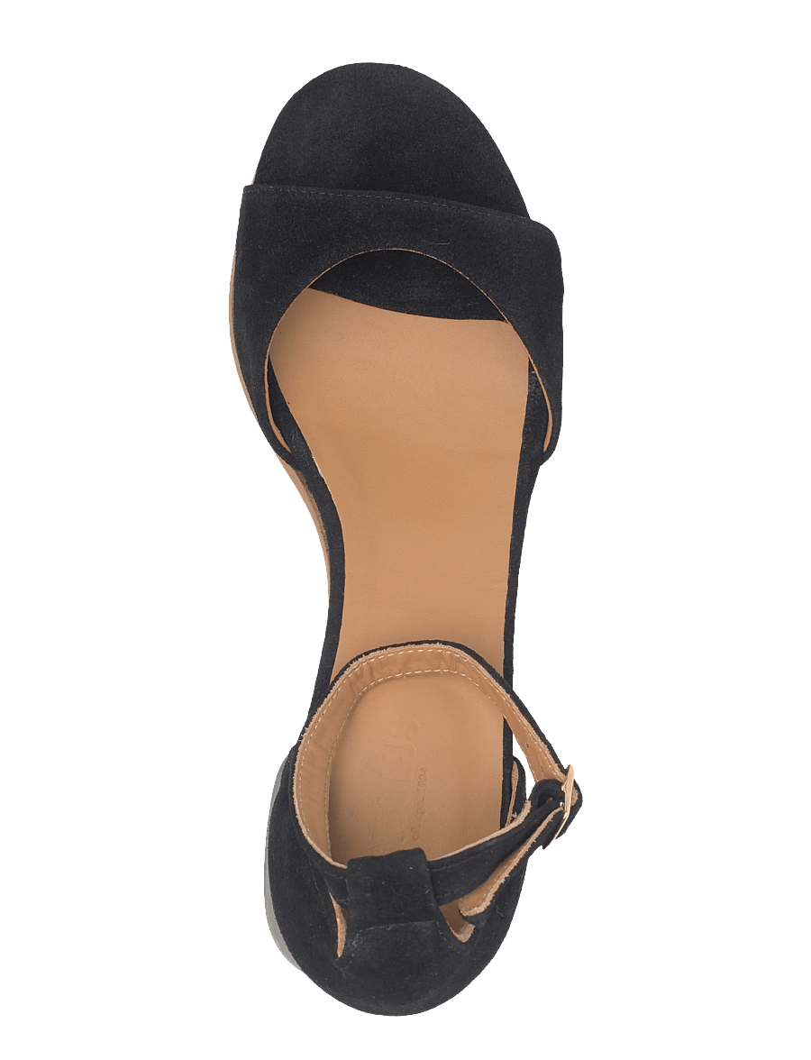 ANGULUS - Sandals - Block heels - sandaletten - 1163 black - 3