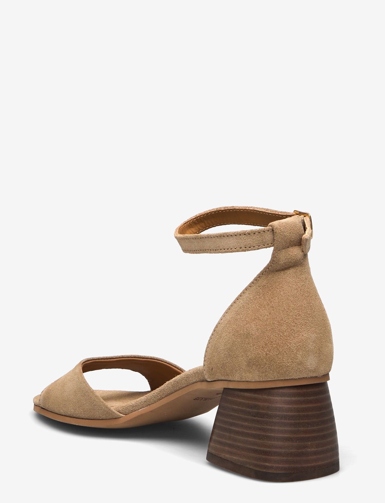 ANGULUS - Sandals - Block heels - sandaletten - 2217 sand - 2