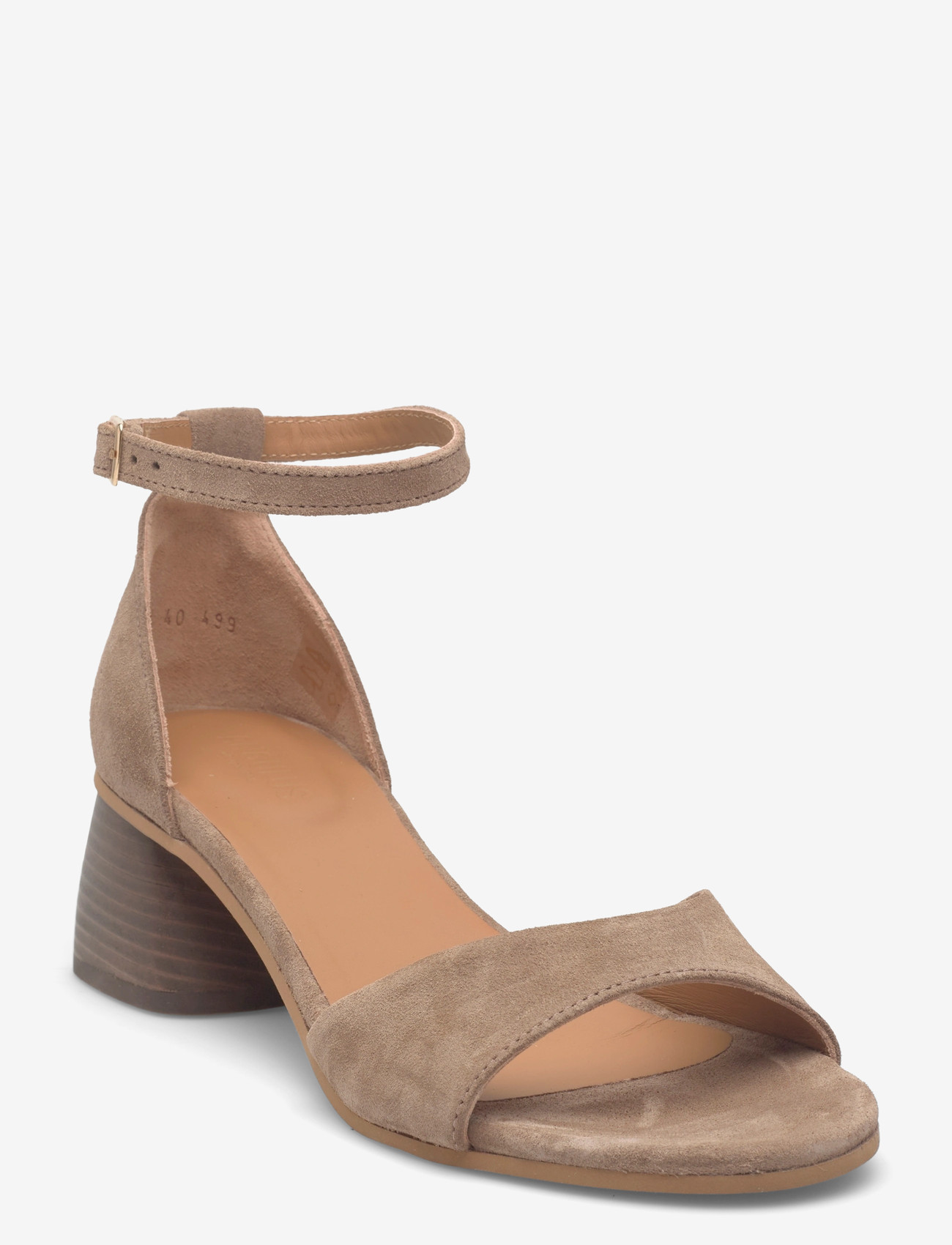 ANGULUS - Sandals - Block heels - heeled sandals - 4638 dessert - 0