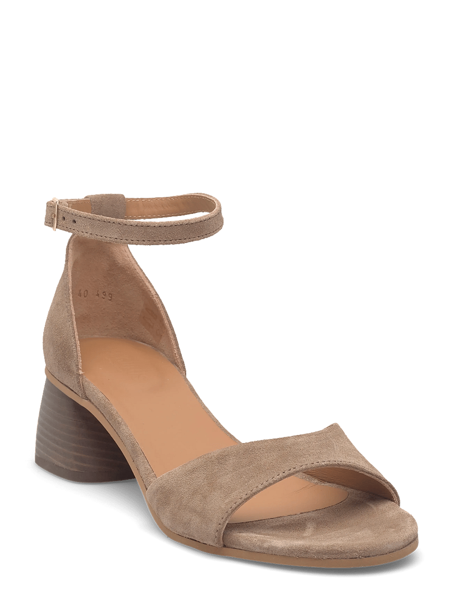 ANGULUS - Sandals - Block heels - sandaletten - 4638 dessert - 0
