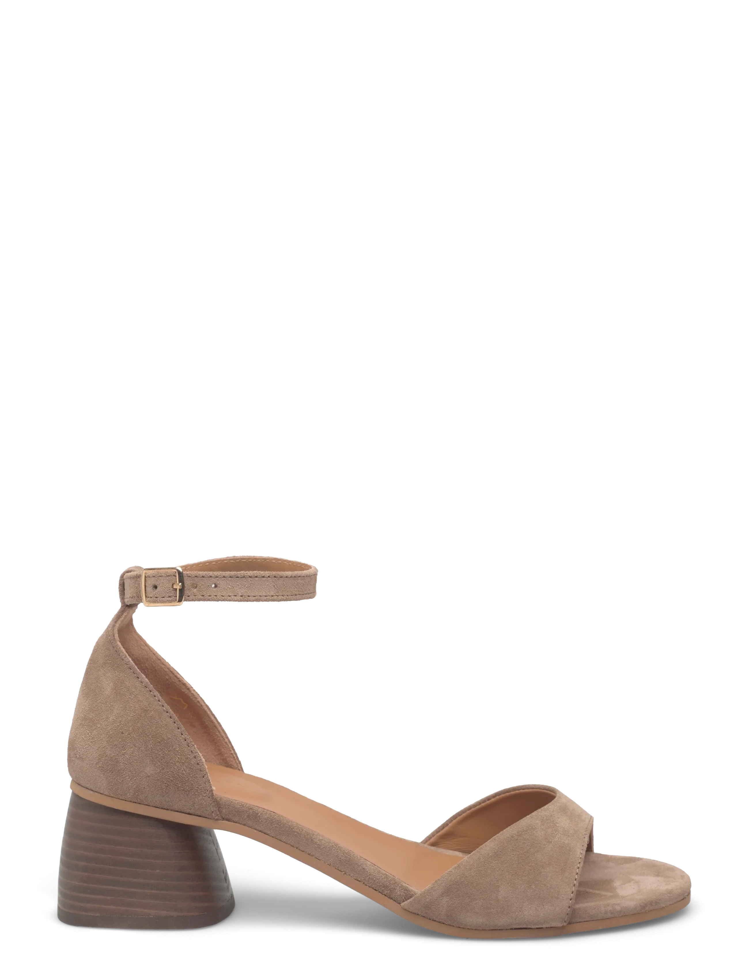 ANGULUS - Sandals - Block heels - sandaletten - 4638 dessert - 1