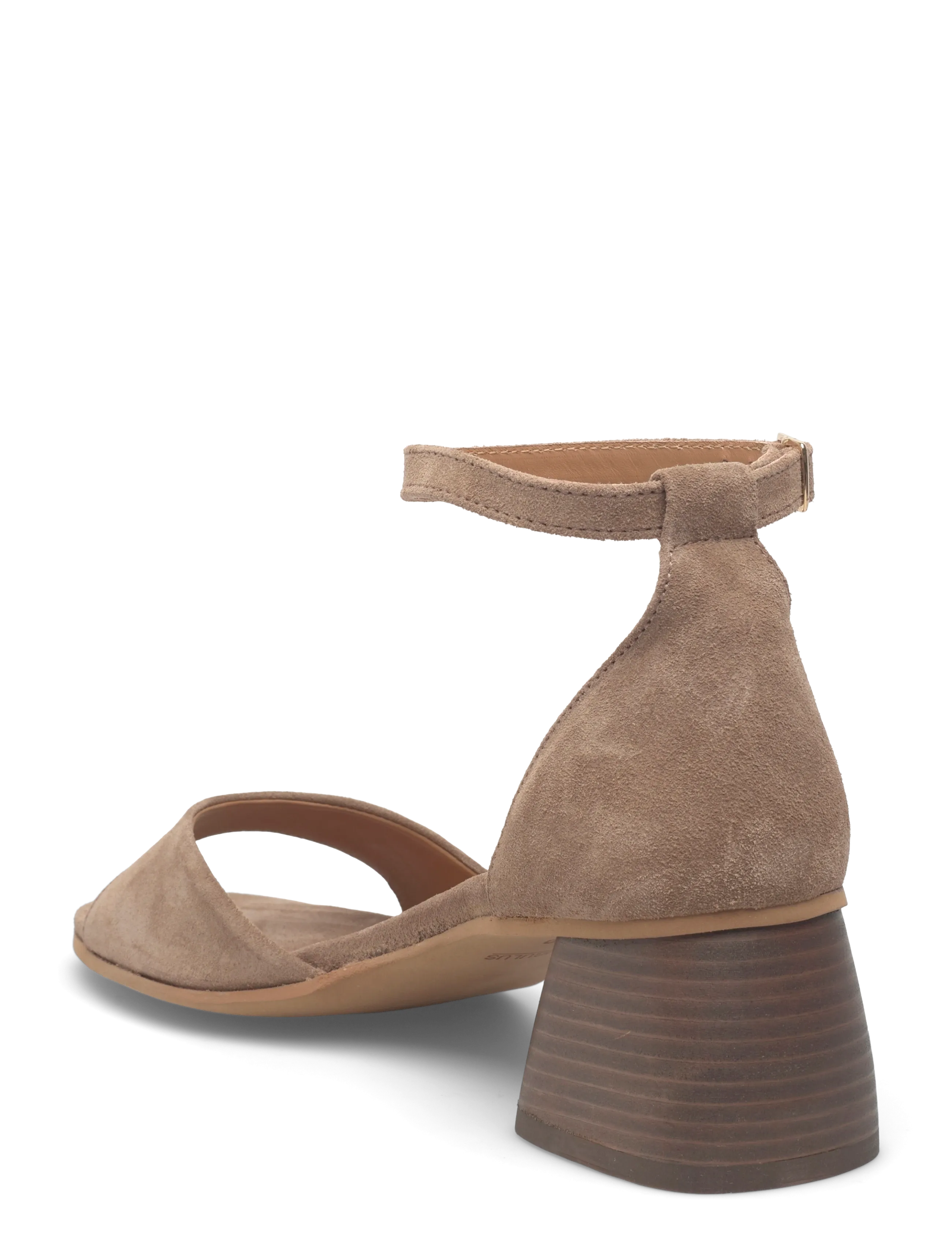 ANGULUS - Sandals - Block heels - sandaletten - 4638 dessert - 2