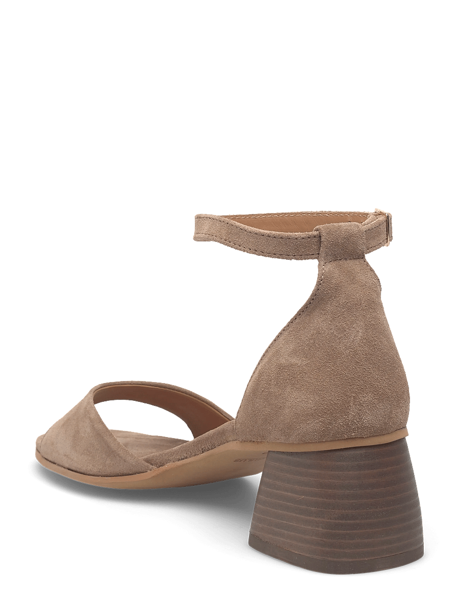 ANGULUS - Sandals - Block heels - sandaletten - 4638 dessert - 2