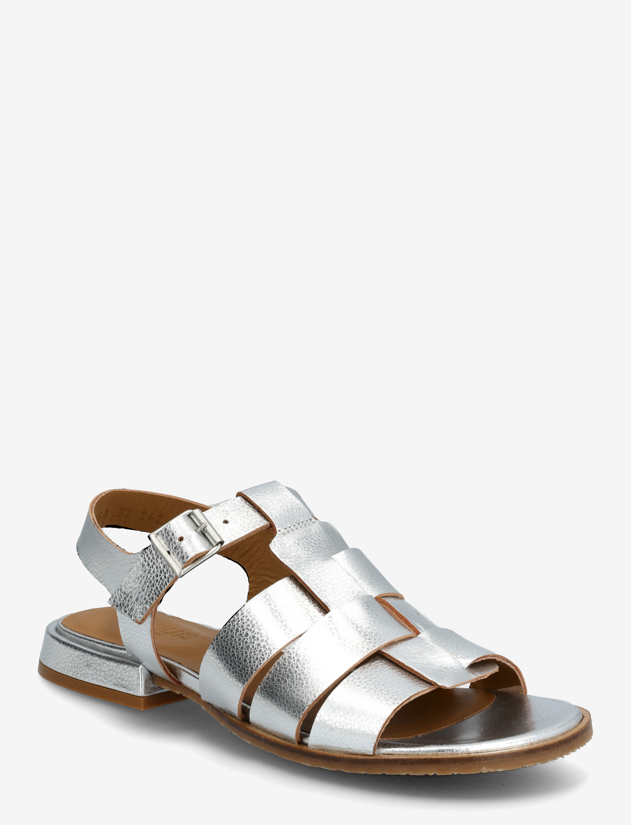 ANGULUS - Sandals - flat  - open toe - op - gladiatorsandaler - 1782 silver - 1