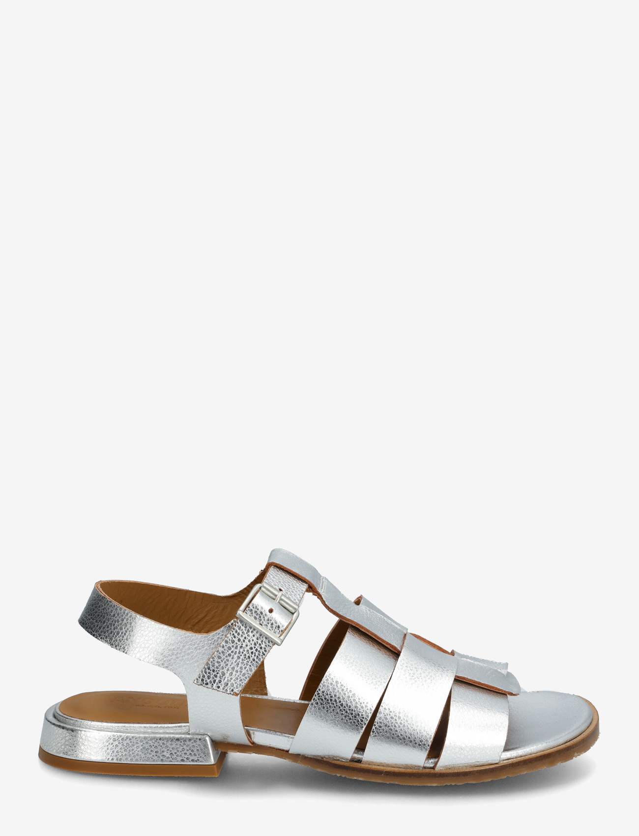 ANGULUS - Sandals - flat  - open toe - op - gladiatorsandaler - 1782 silver - 2