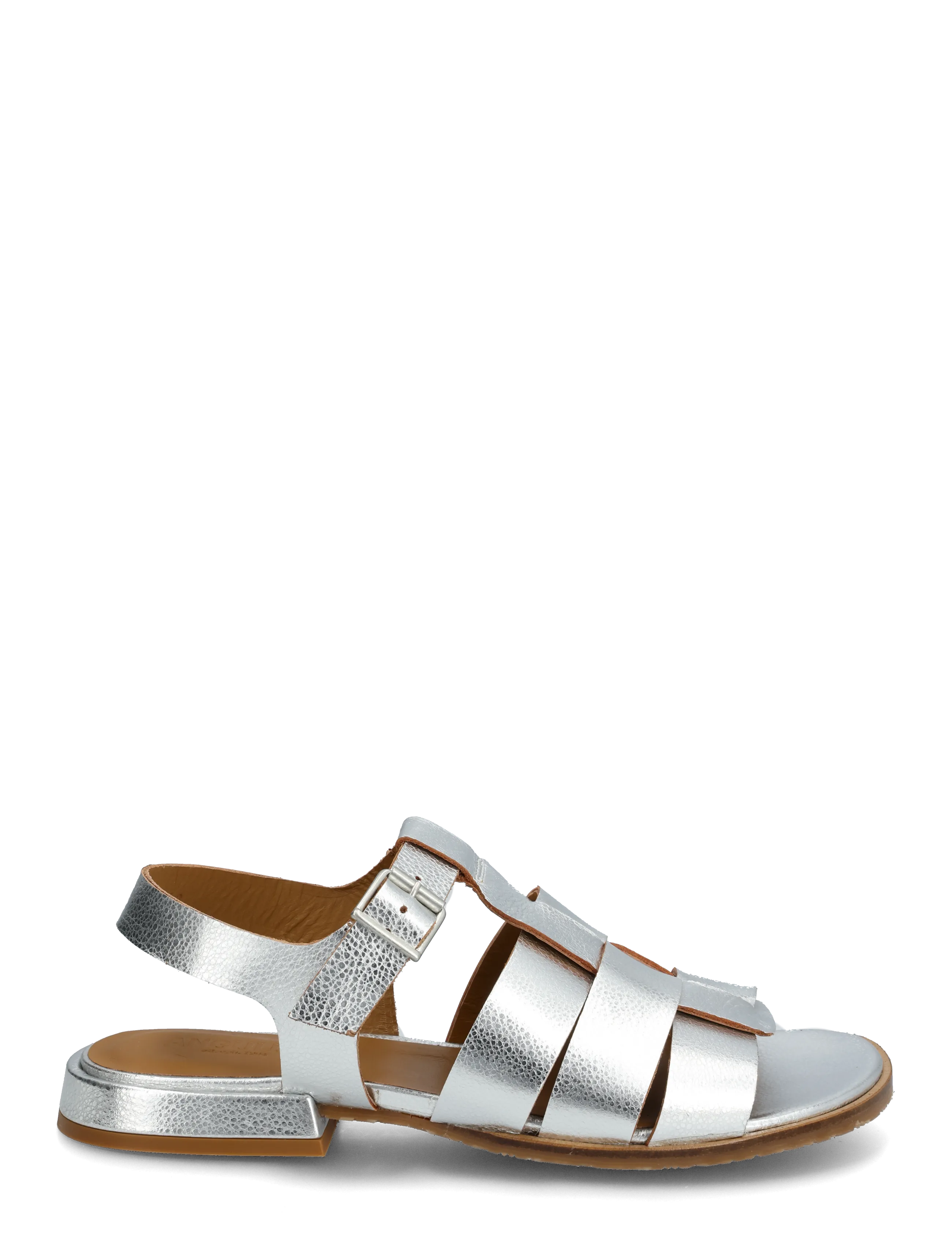 ANGULUS - Sandals - flat  - open toe - op - gladiatorsandaler - 1782 silver - 2