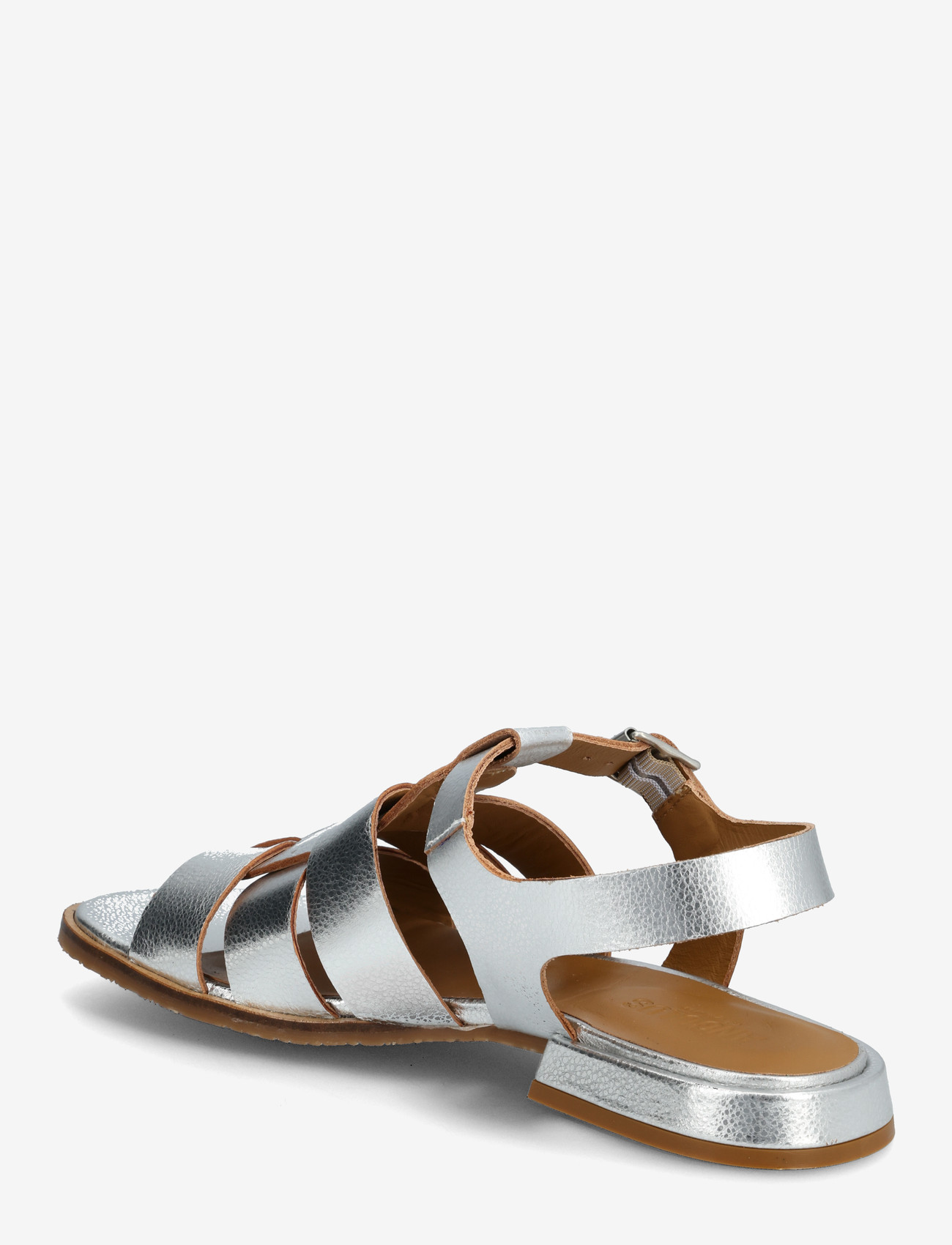 ANGULUS - Sandals - flat  - open toe - op - gladiatorsandaler - 1782 silver - 3