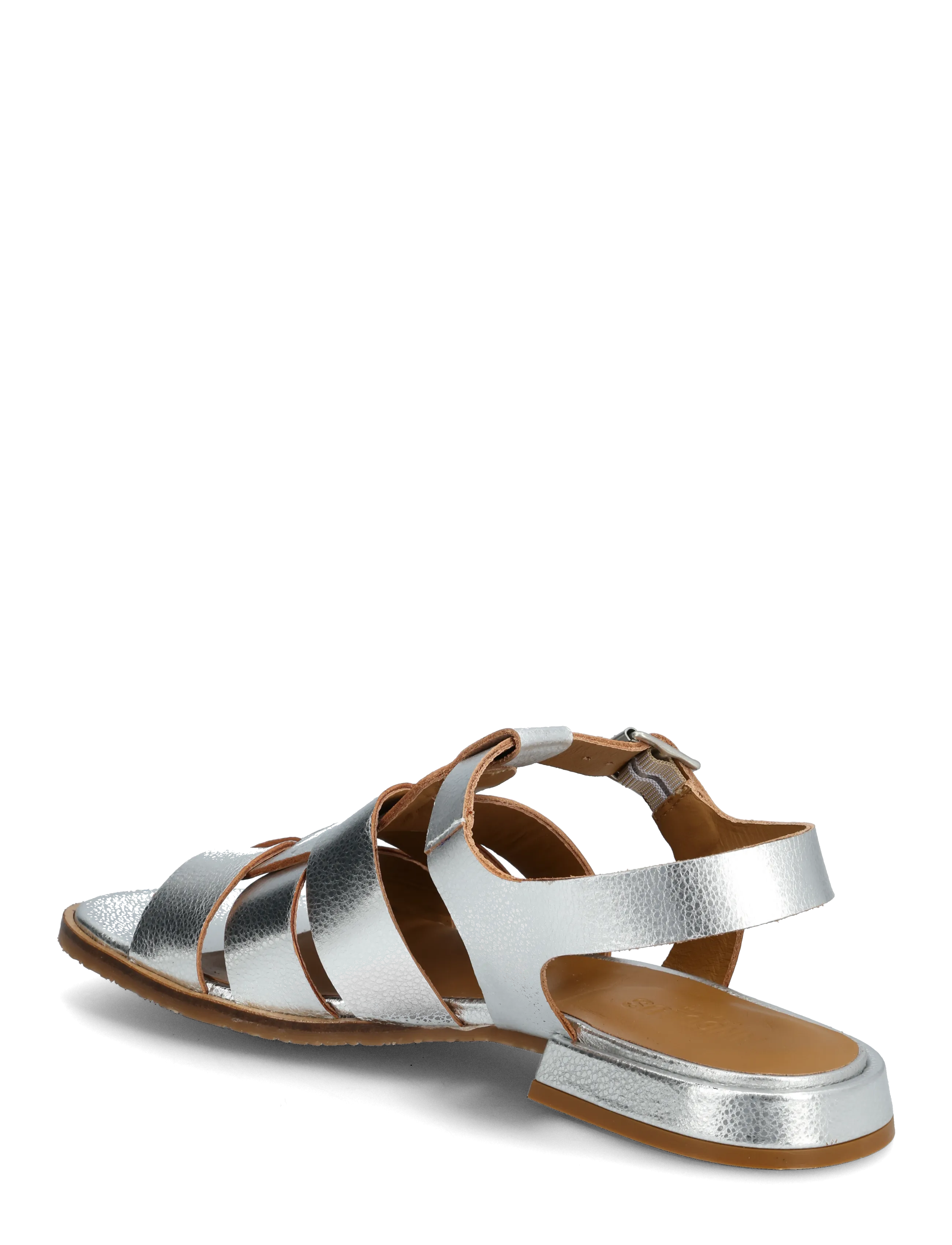 ANGULUS - Sandals - flat  - open toe - op - gladiatorsandaler - 1782 silver - 3