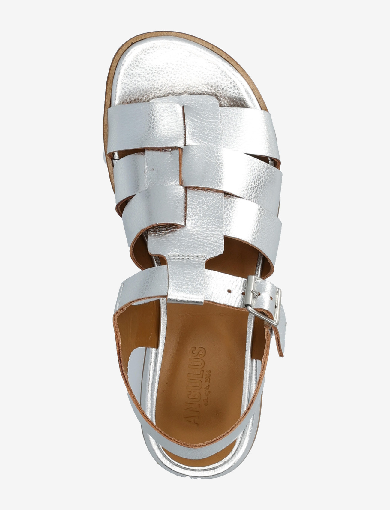 ANGULUS - Sandals - flat  - open toe - op - gladiatorsandaler - 1782 silver - 4