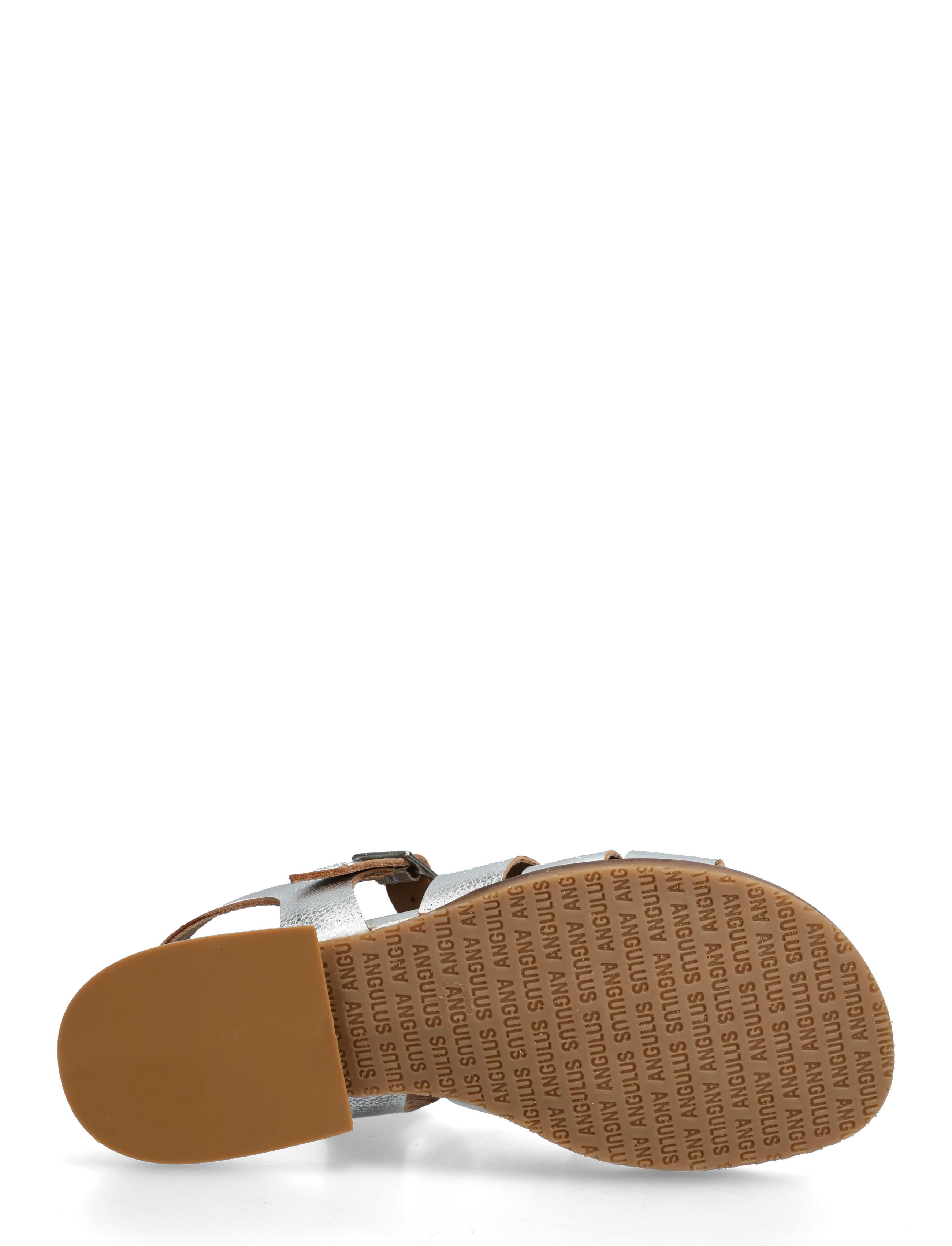 ANGULUS - Sandals - flat  - open toe - op - gladiatorsandaler - 1782 silver - 5