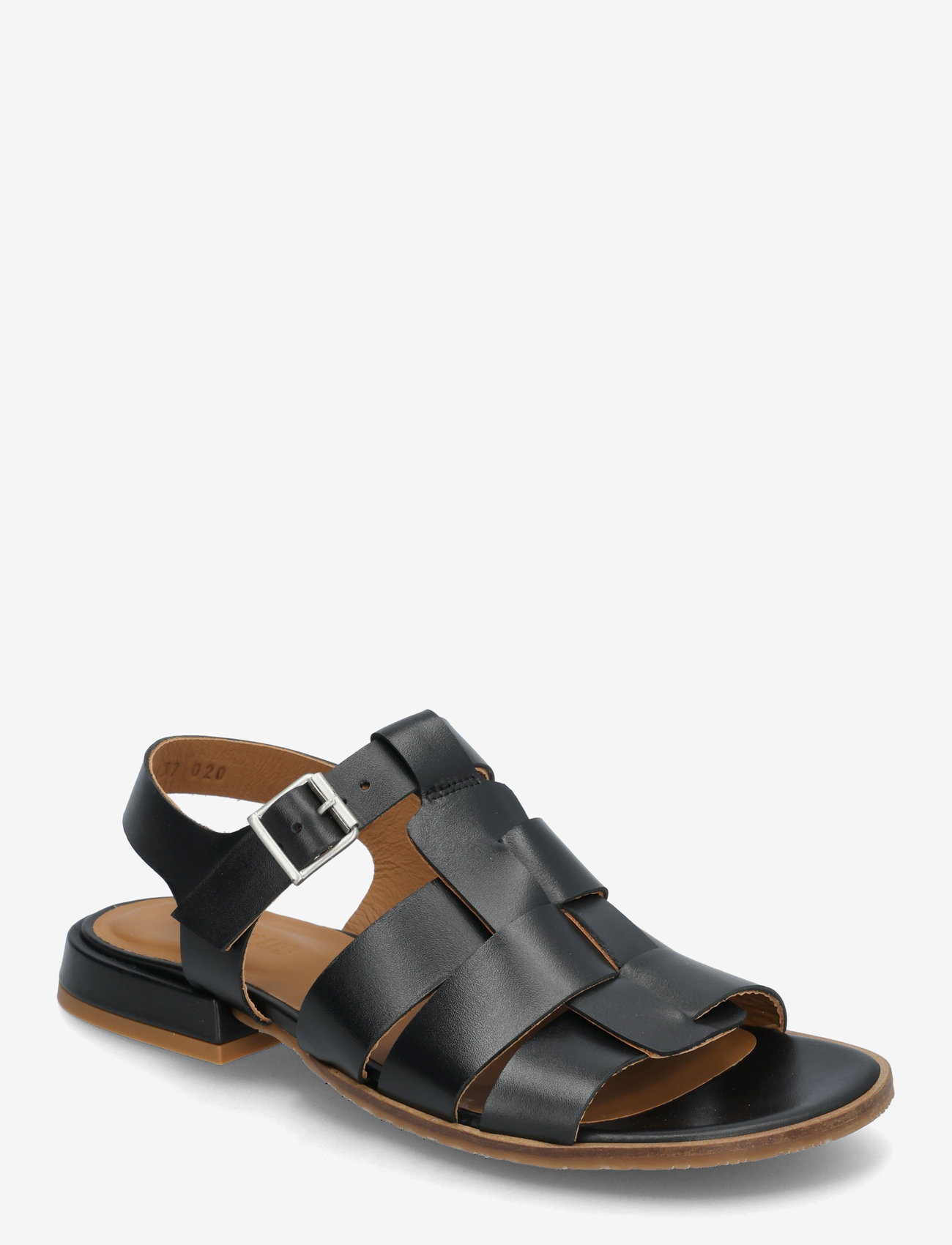 ANGULUS - Sandals - flat  - open toe - op - flat sandals - 1785 black - 0