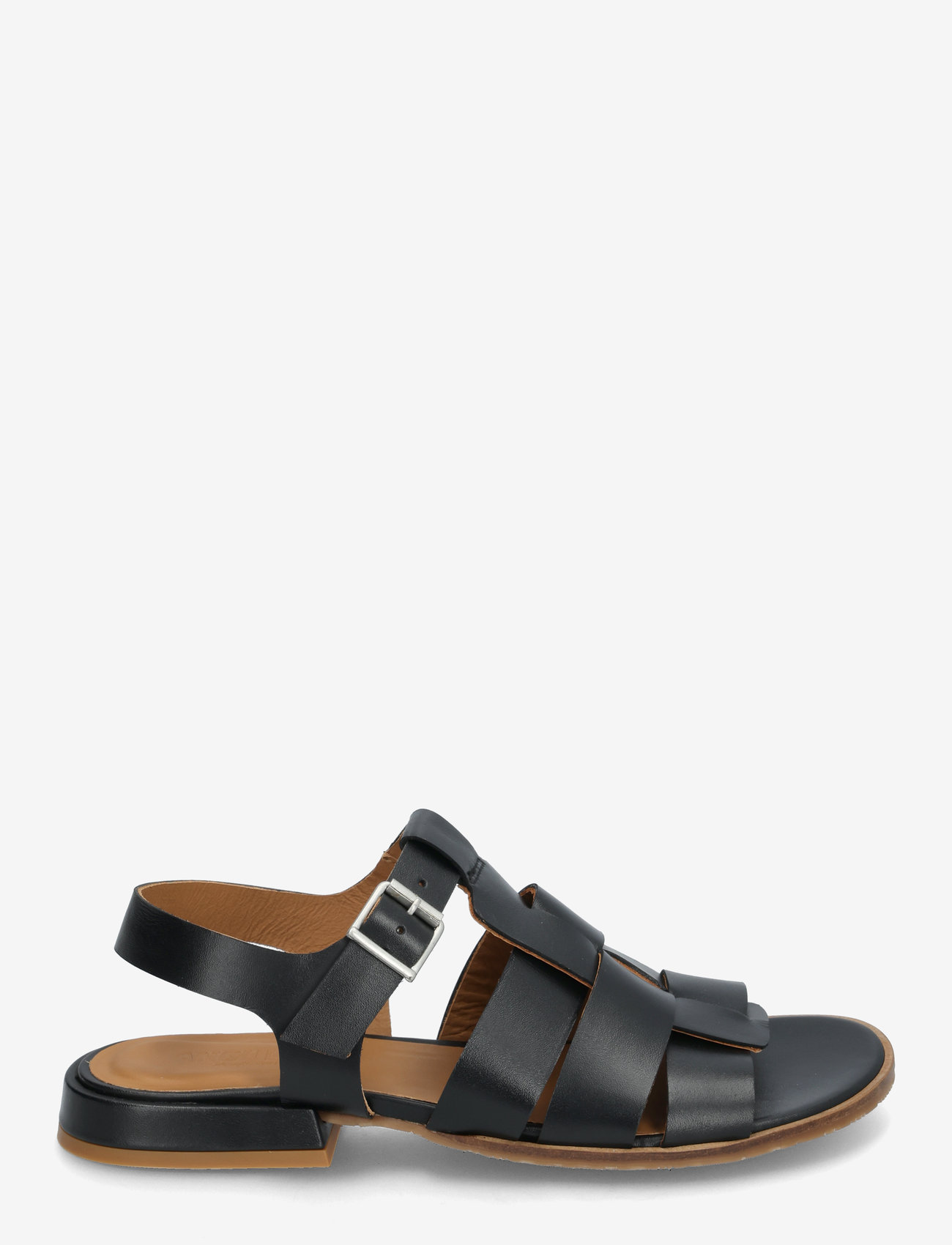 ANGULUS - Sandals - flat  - open toe - op - flat sandals - 1785 black - 1