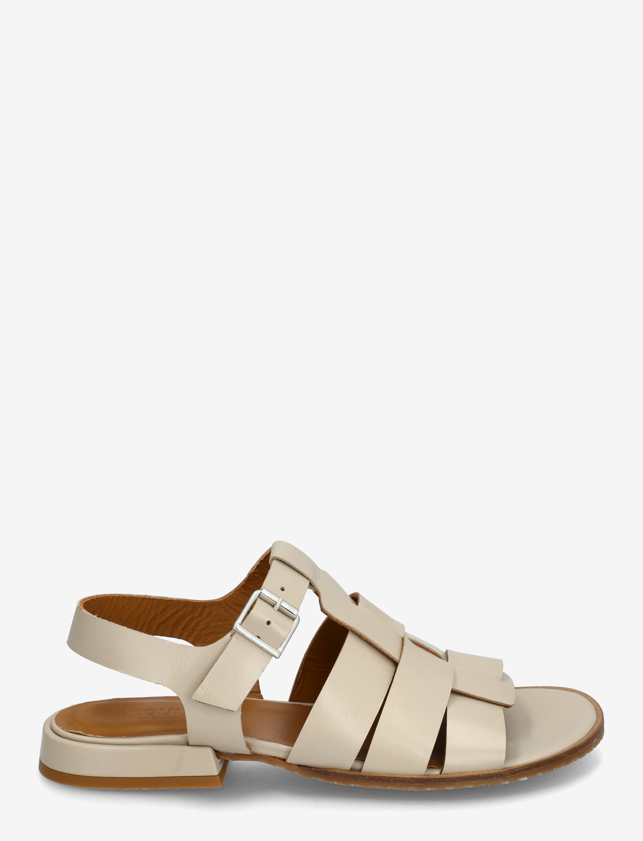 ANGULUS - Sandals - flat  - open toe - op - flade sandaler - 2816 beige - 1