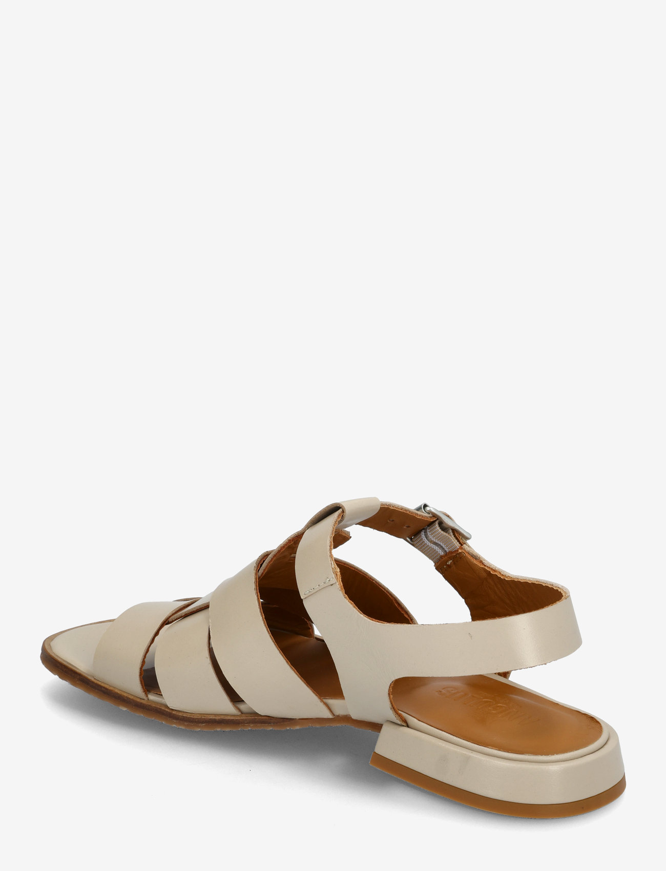 ANGULUS - Sandals - flat  - open toe - op - flade sandaler - 2816 beige - 2