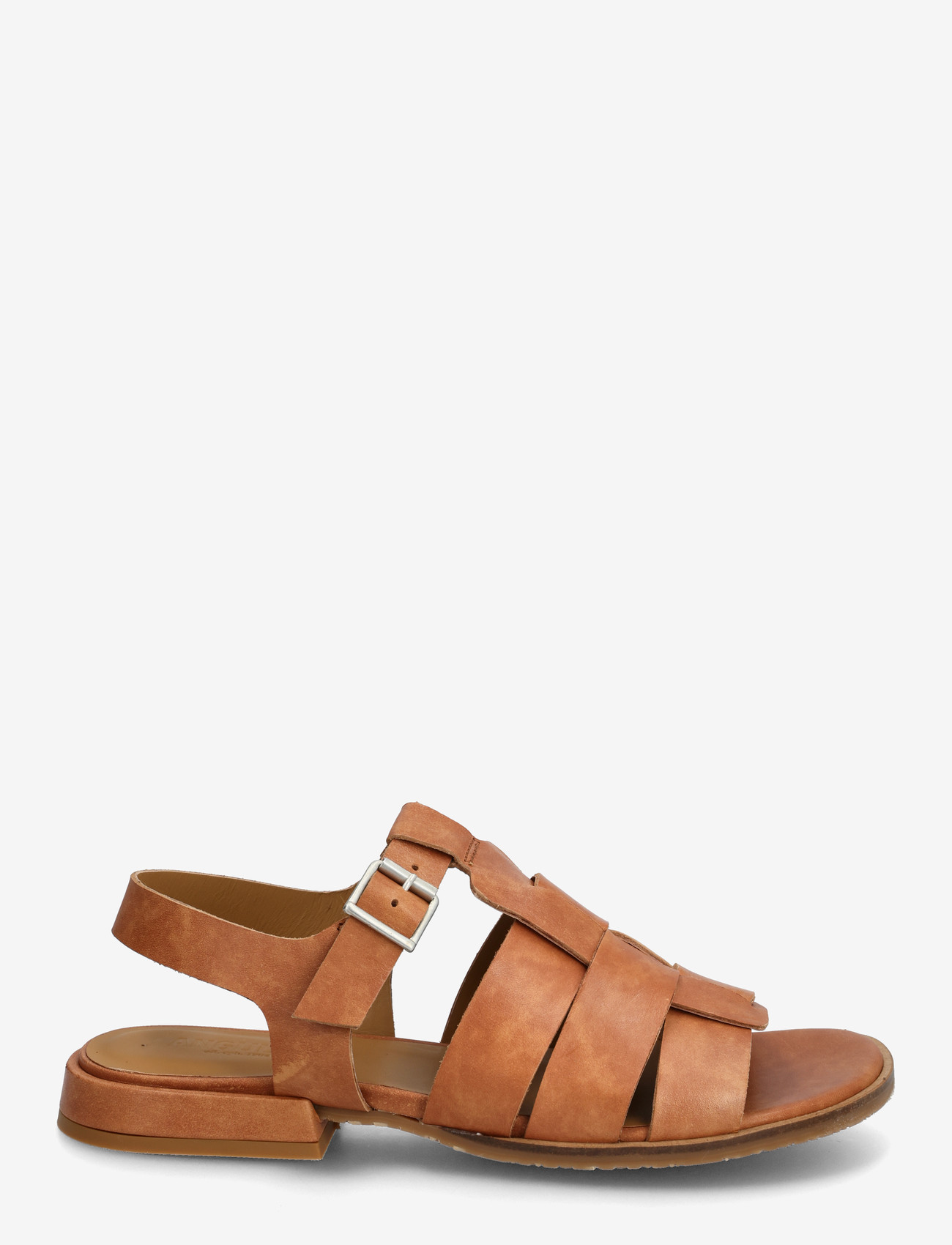 ANGULUS - Sandals - flat  - open toe - op - gladiatorsandaler - 3637 tan - 1