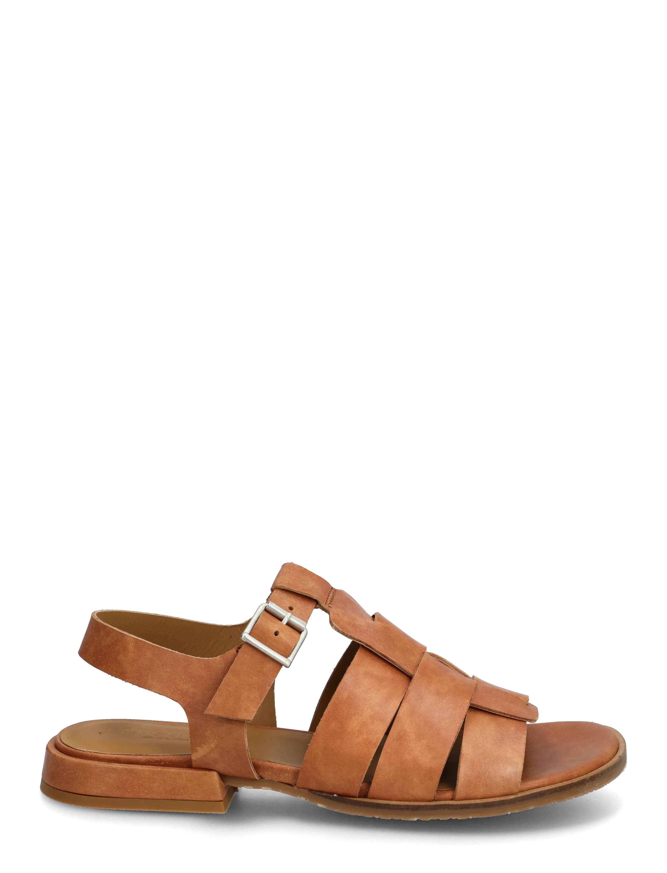 ANGULUS - Sandals - flat  - open toe - op - gladiator-sandalen - 3637 tan - 1