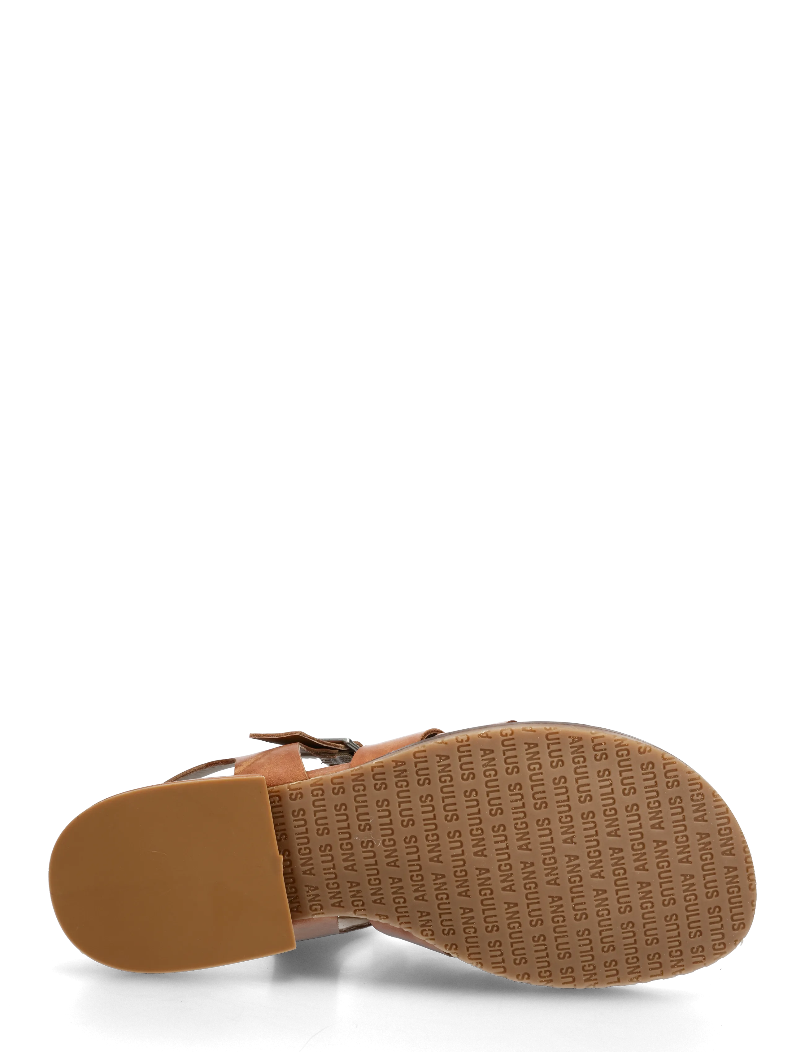 ANGULUS - Sandals - flat  - open toe - op - gladiator-sandalen - 3637 tan - 4
