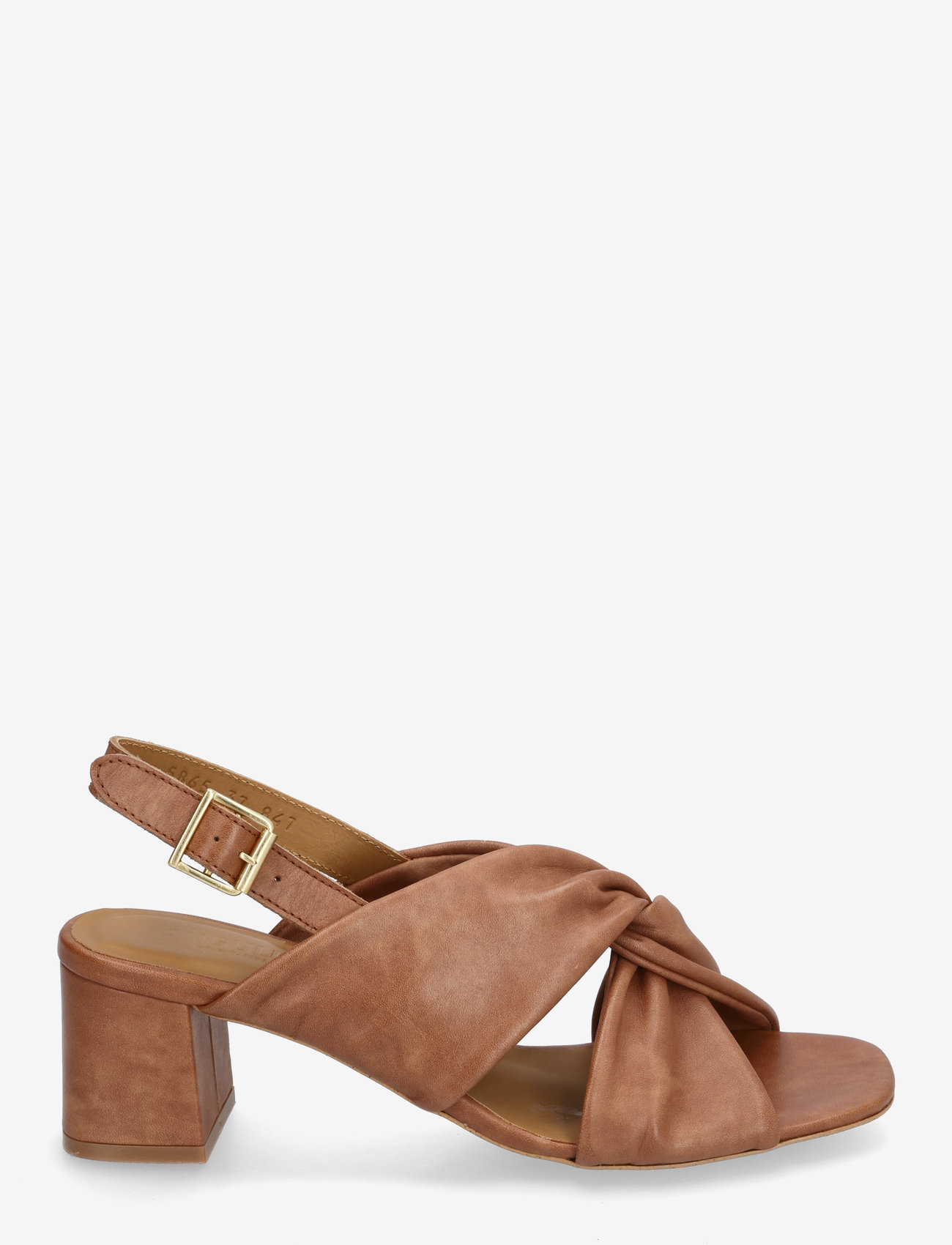 ANGULUS - Sandals - Block heels - sandaletten - 3634 tan - 1