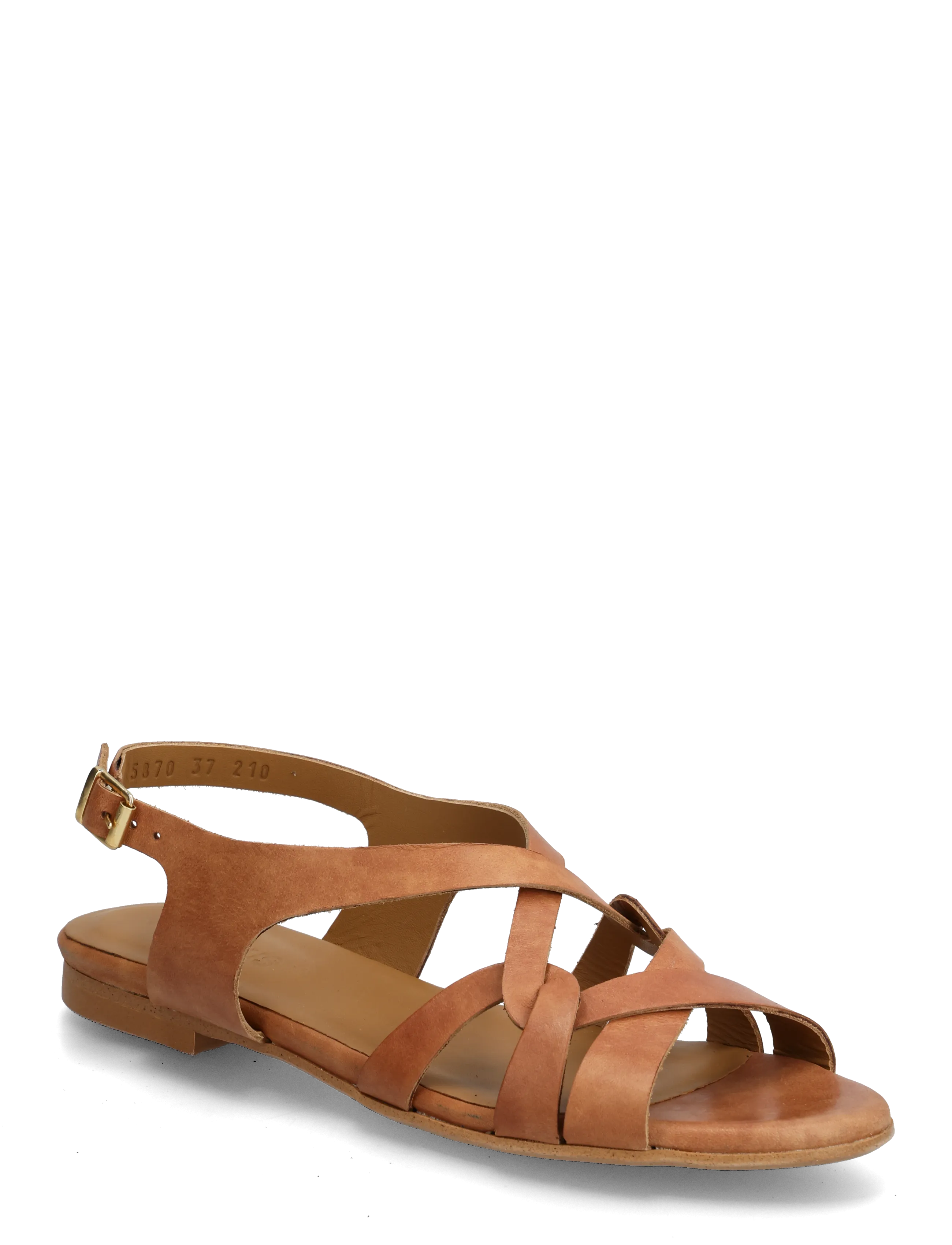 ANGULUS Sandals Flat, 38.5, Sandals, Braun - Flat Frauen