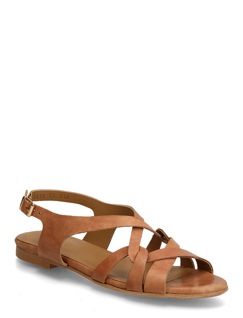 ANGULUS - Sandals - flat - flade sandaler - 1789 tan - 0