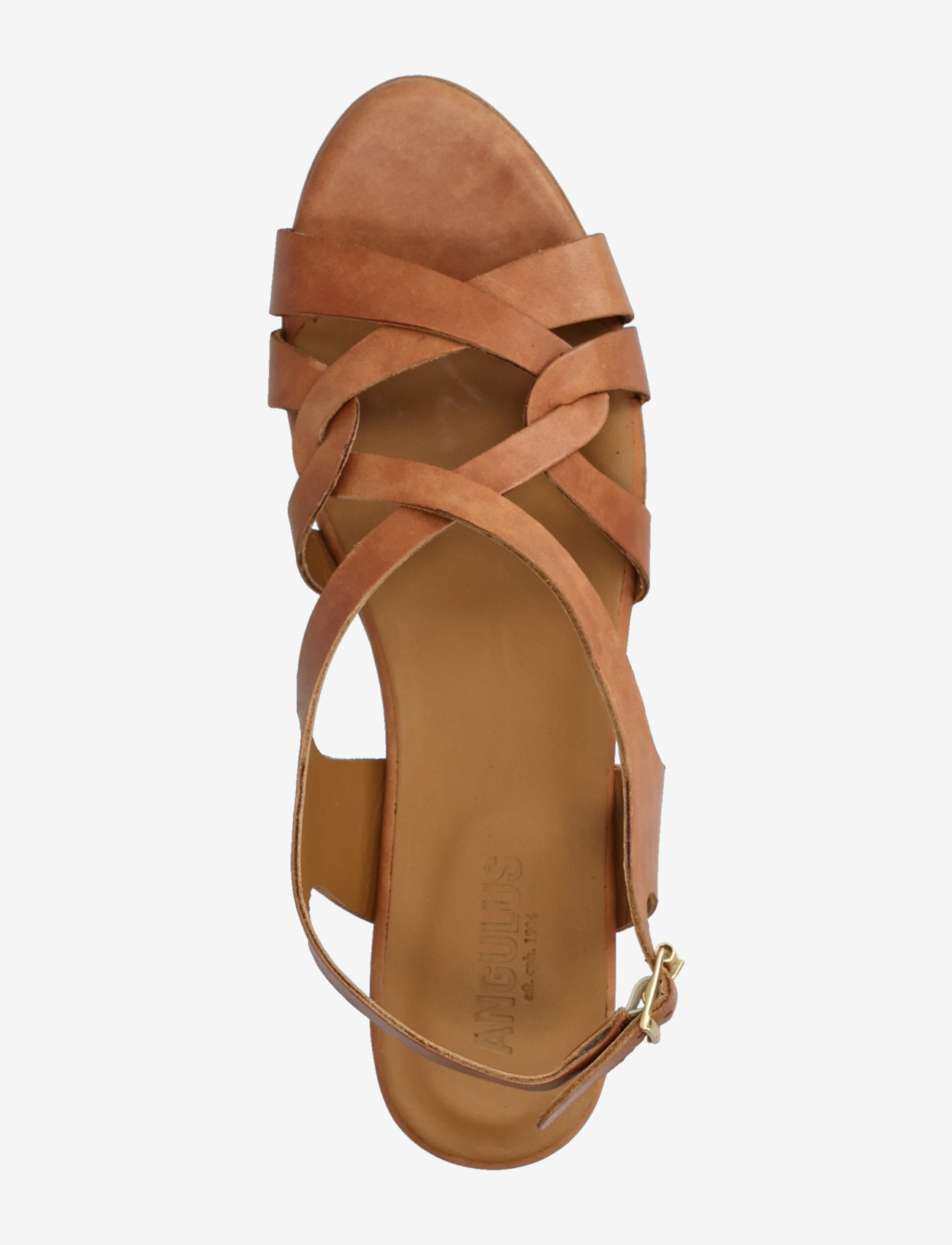 ANGULUS - Sandals - flat - flade sandaler - 1789 tan - 3