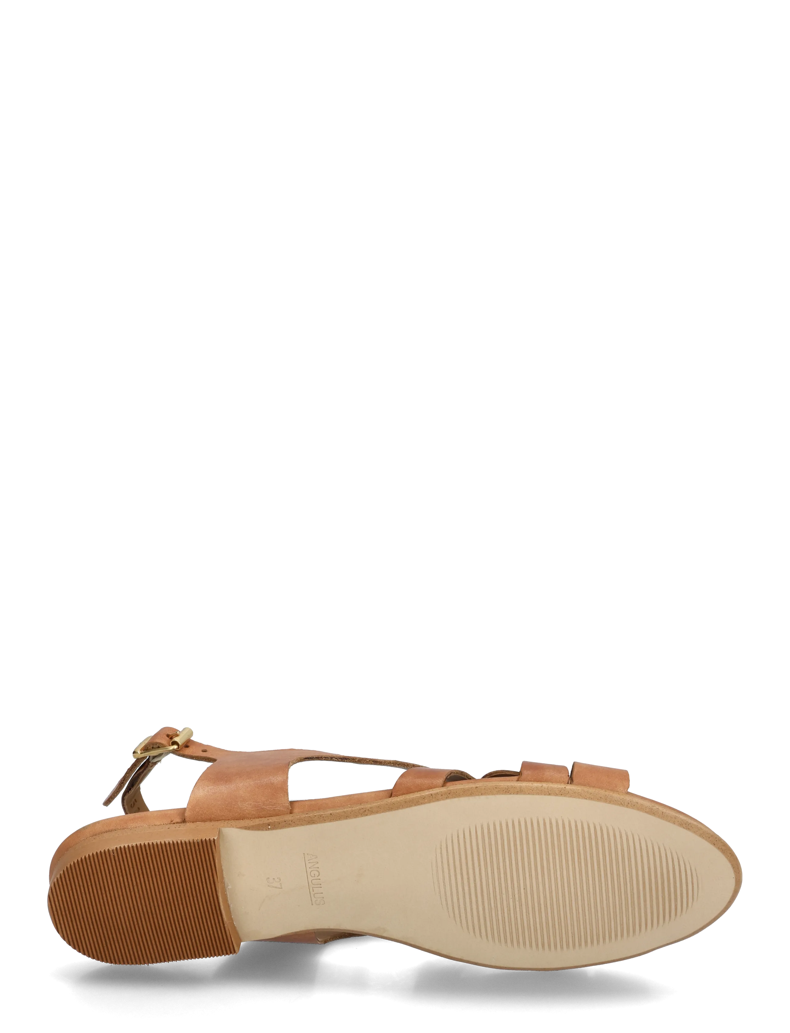 ANGULUS - Sandals - flat - kontsata sandaalid - 1789 tan - 4