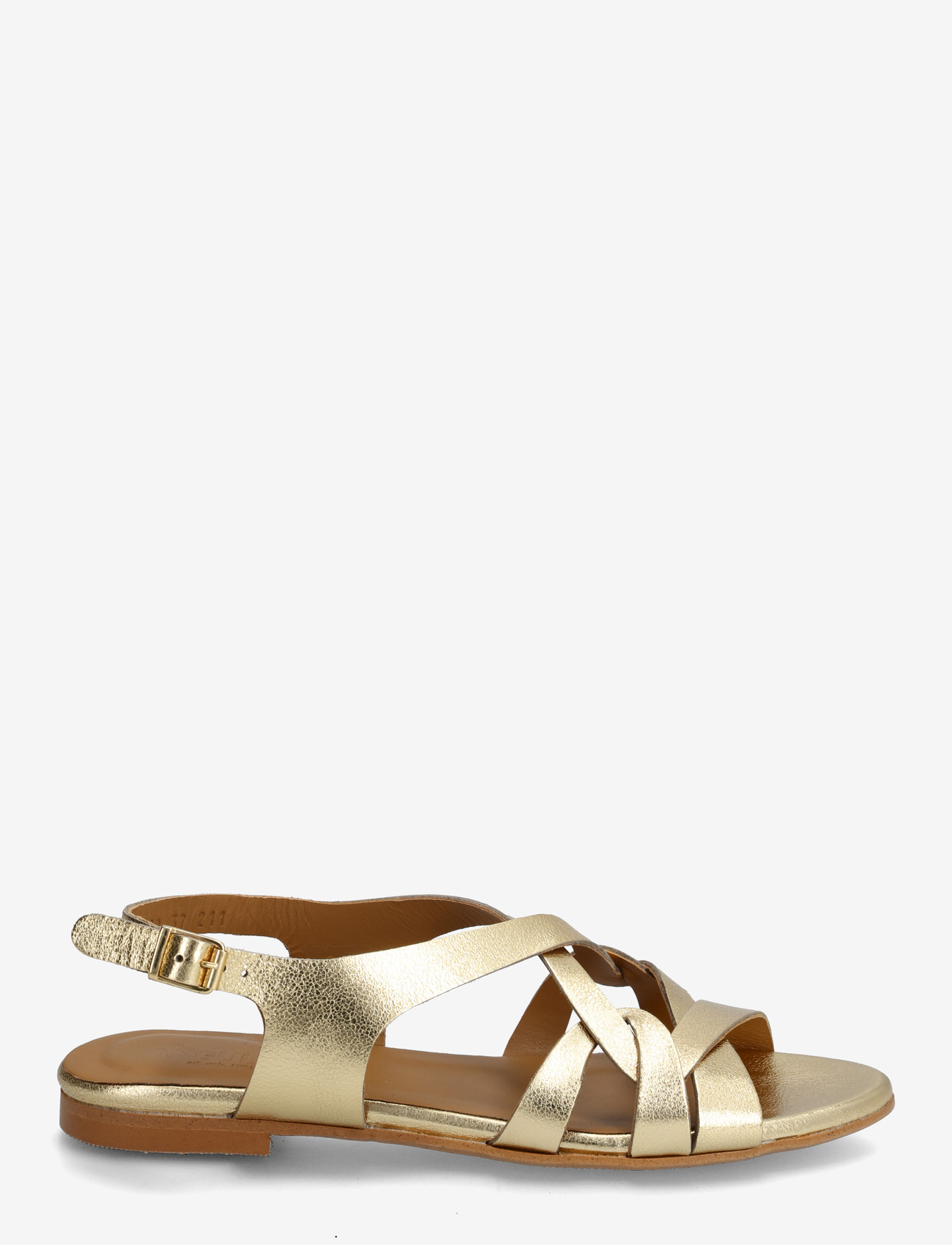 ANGULUS - Sandals - flat - flade sandaler - 3643 gold - 2