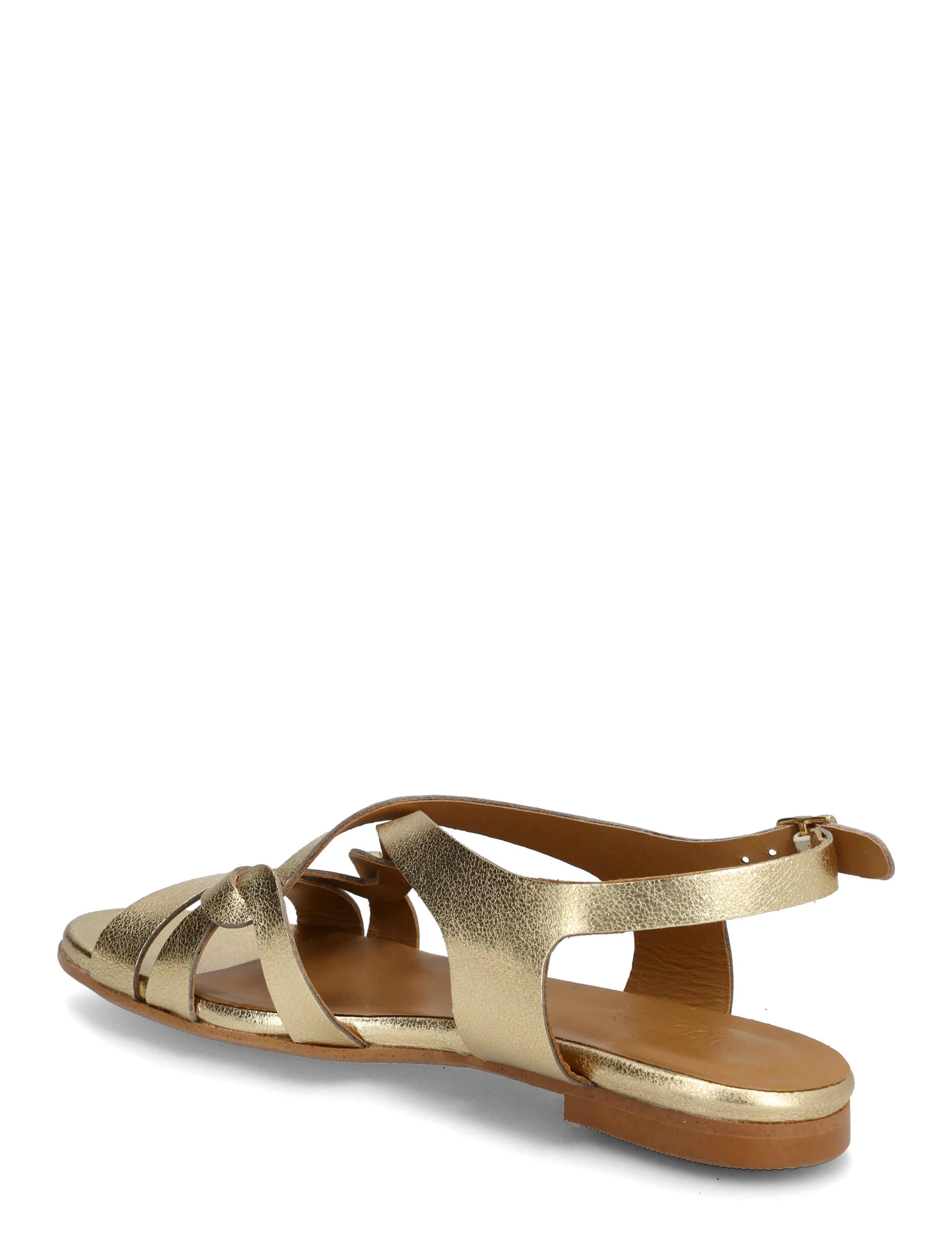 ANGULUS - Sandals - flat - flache sandalen - 3643 gold - 3
