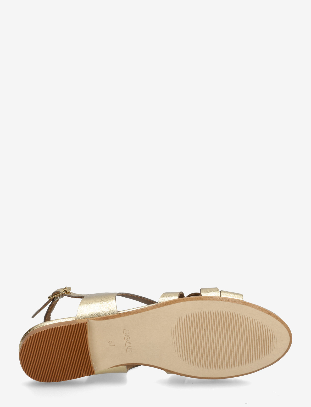 ANGULUS - Sandals - flat - flade sandaler - 3643 gold - 5