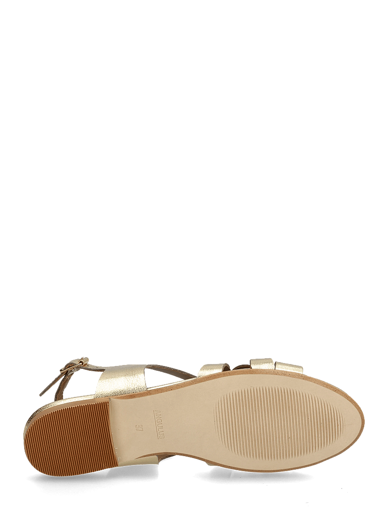 ANGULUS - Sandals - flat - flade sandaler - 3643 gold - 5