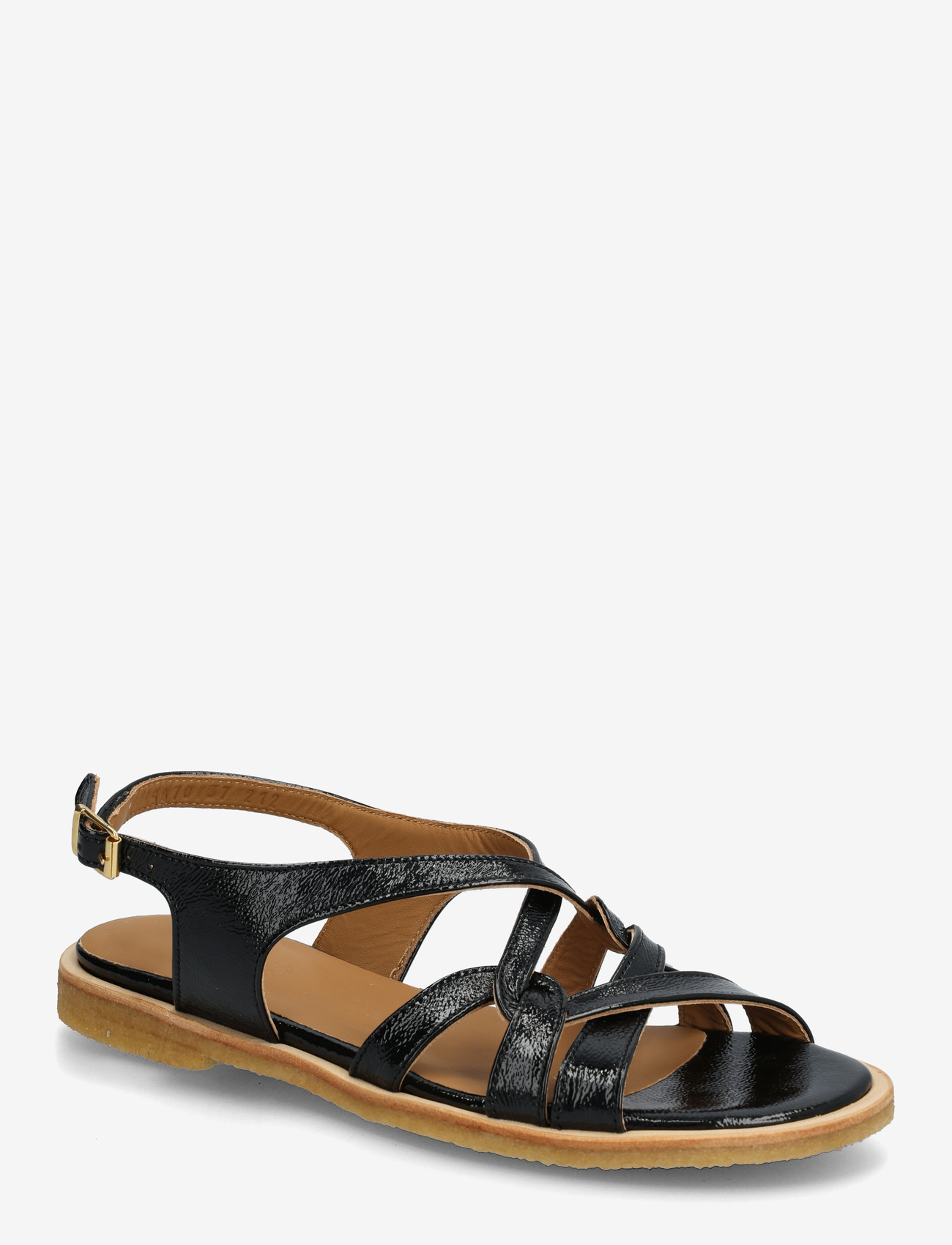 ANGULUS - Sandals - flat - flache sandalen - 1310 black - 0
