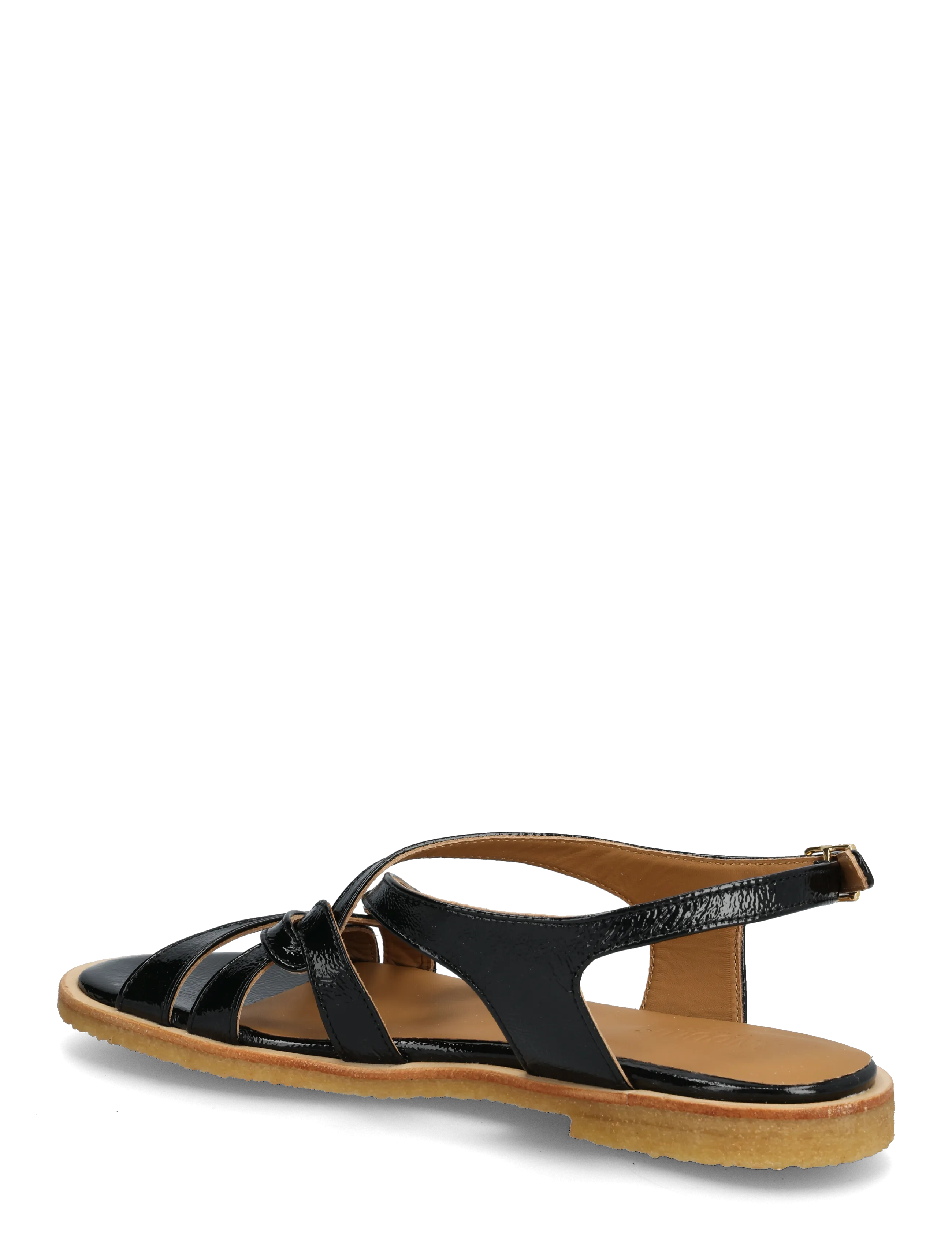ANGULUS - Sandals - flat - platta sandaler - 1310 black - 2