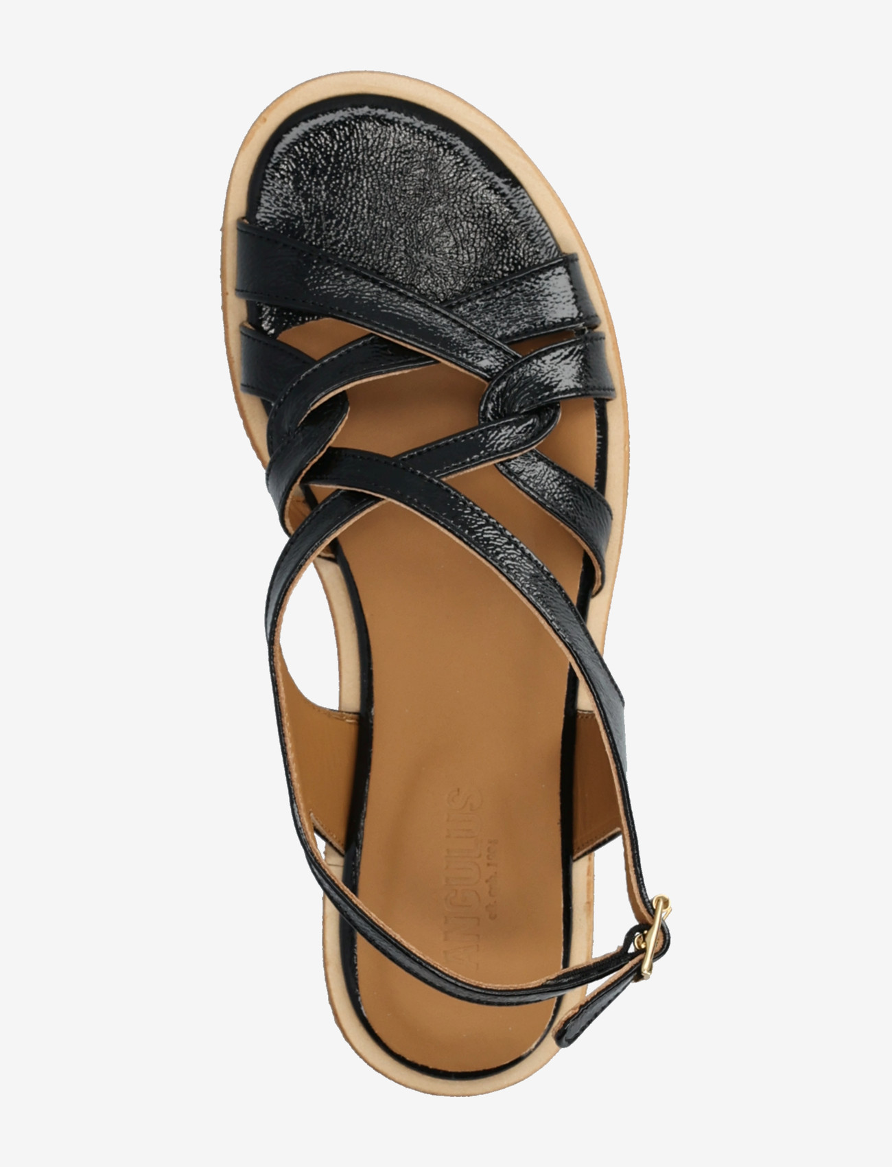 ANGULUS - Sandals - flat - flache sandalen - 1310 black - 3