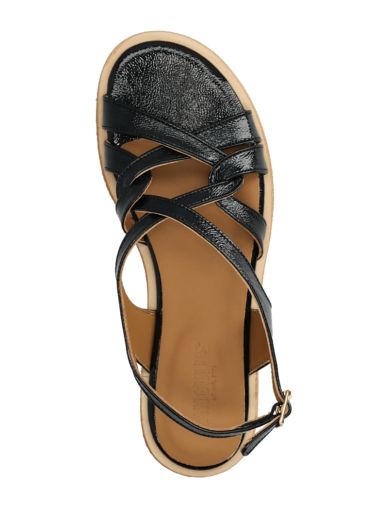 ANGULUS - Sandals - flat - flache sandalen - 1310 black - 3