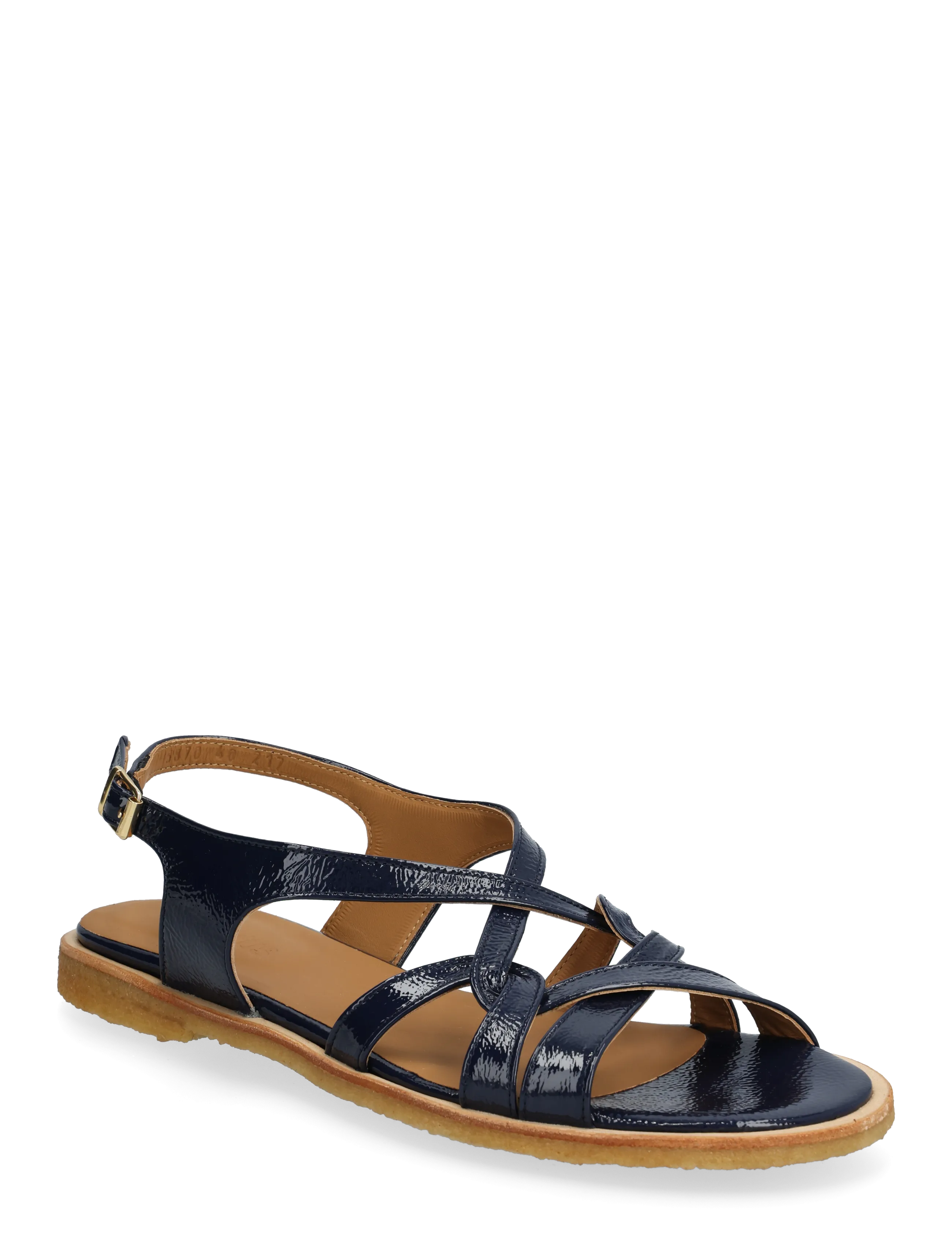 ANGULUS Sandals - Flat, 40.5, Navy, Sandaler > Flade Sandals, Dame