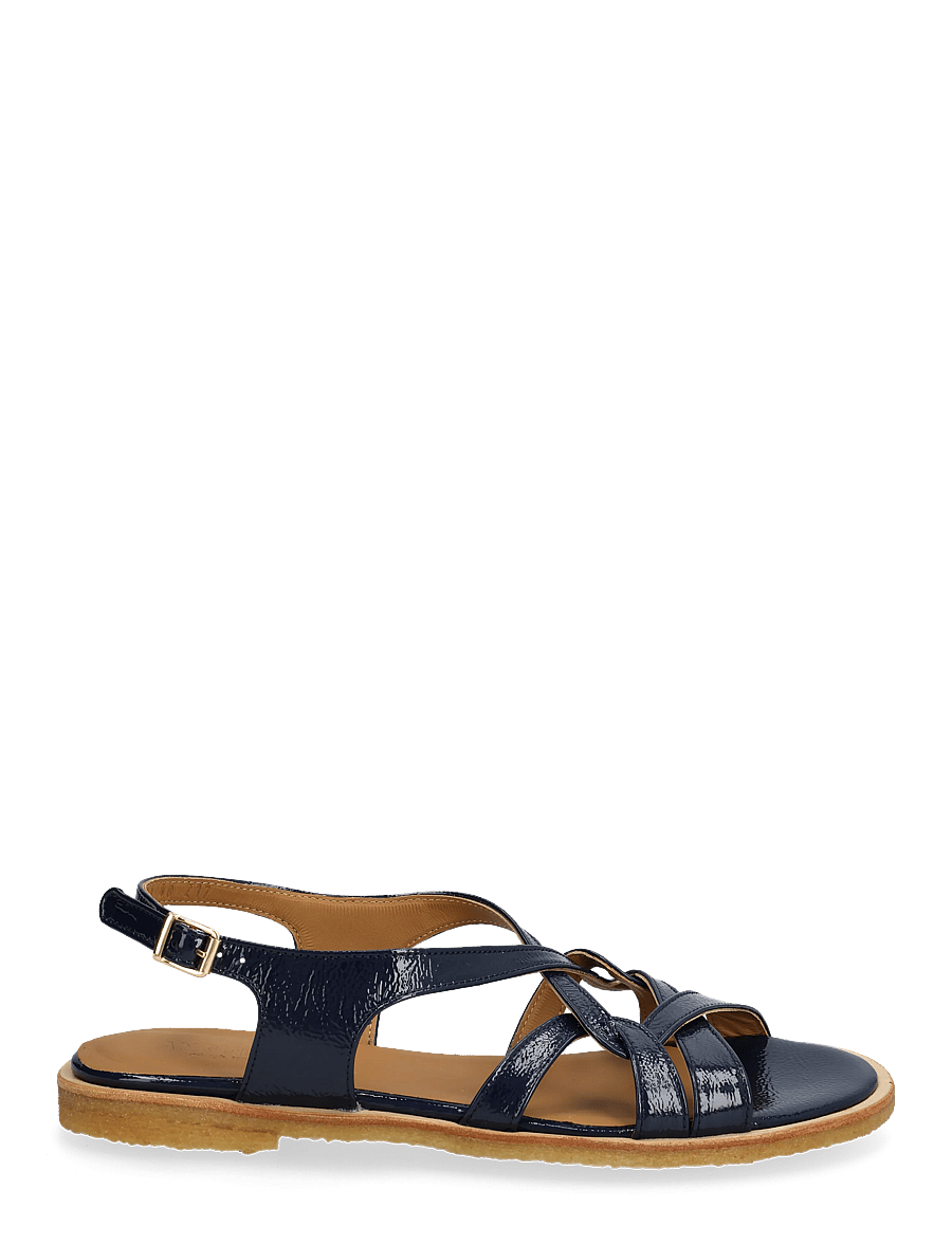 ANGULUS - Sandals - flat - flache sandalen - 4603 navy - 1
