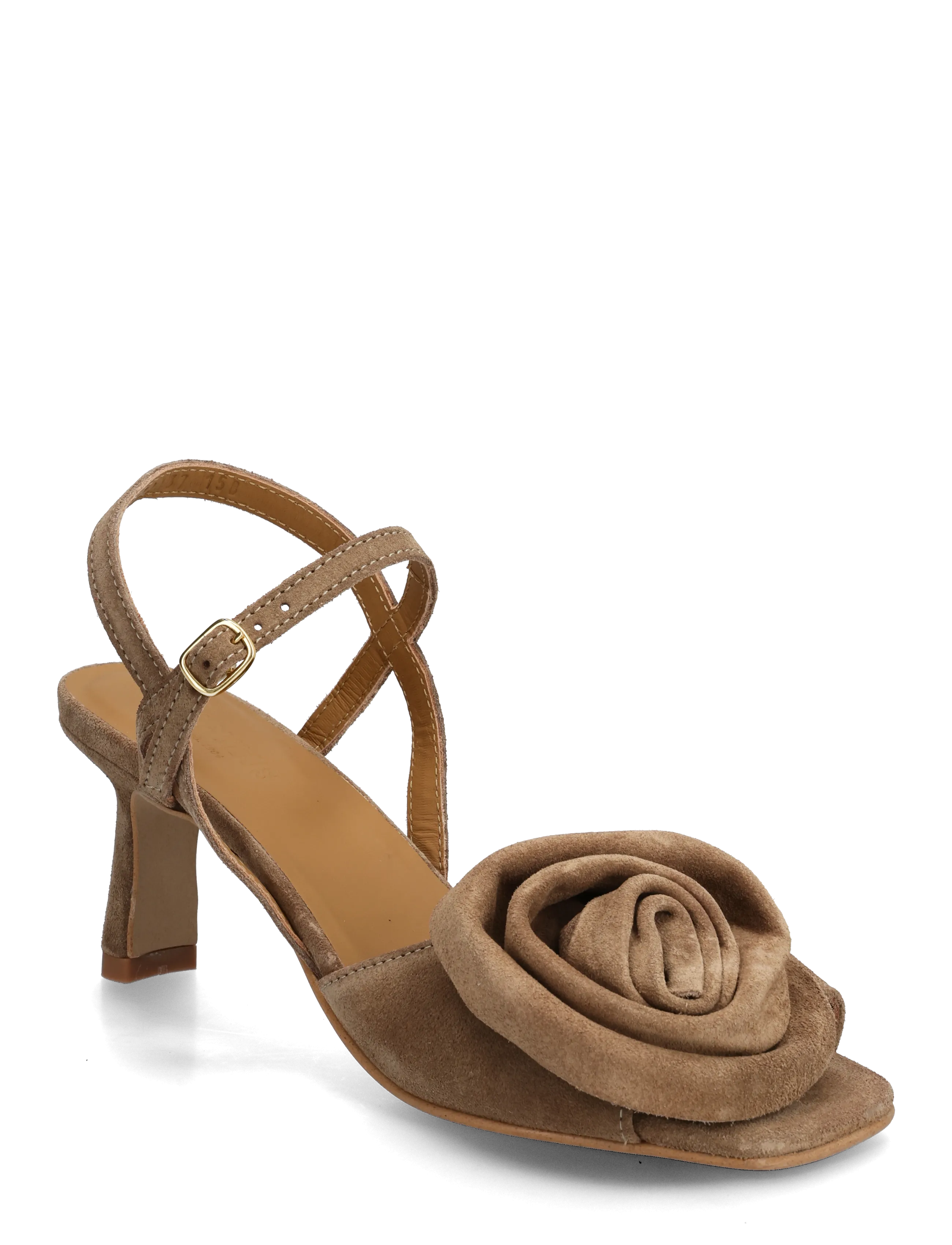 ANGULUS Sandals - Block heels - ANGULUS - 4638 DESSERT / brown