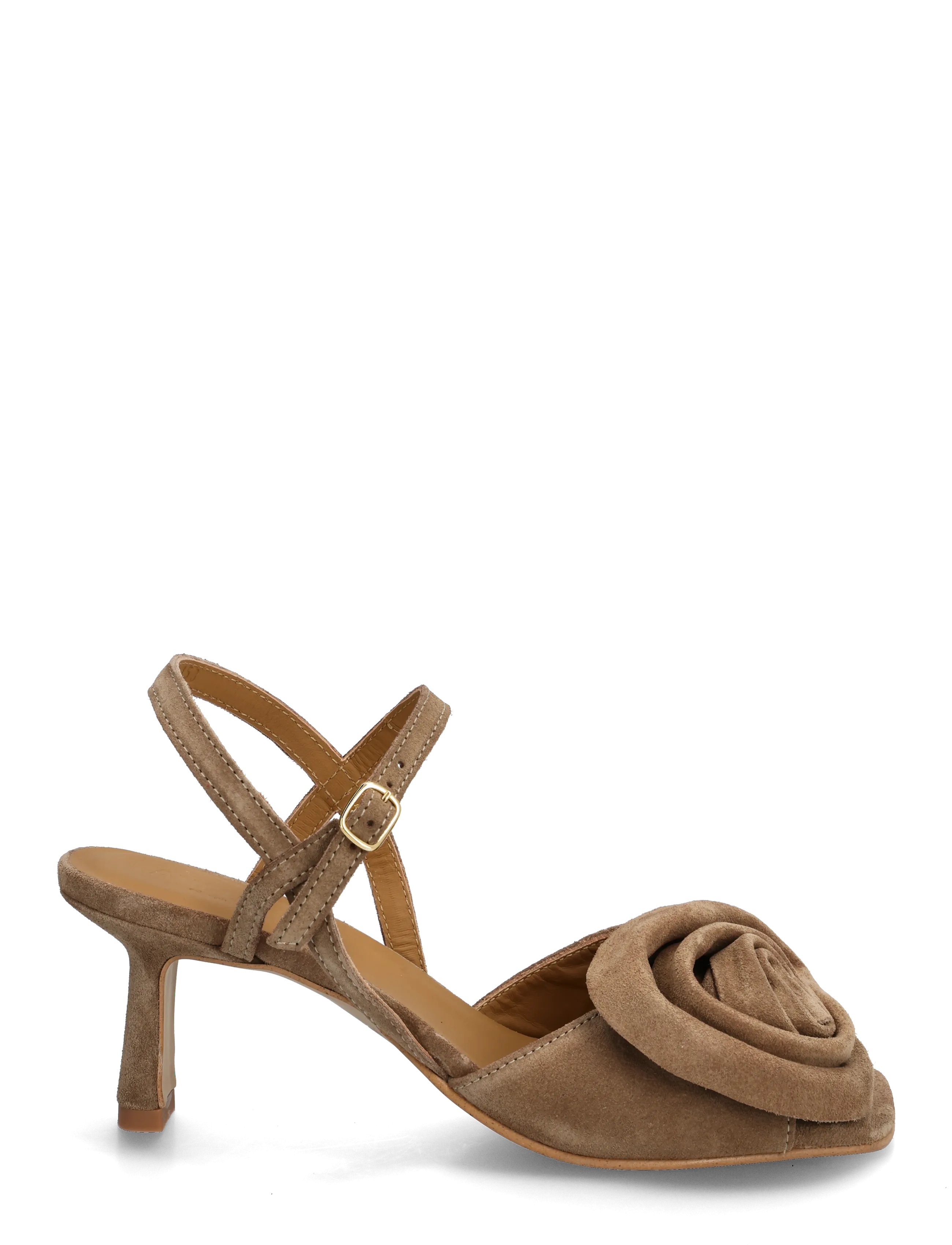 ANGULUS - Sandals - Block heels - hauts talons - 4638 dessert - 2