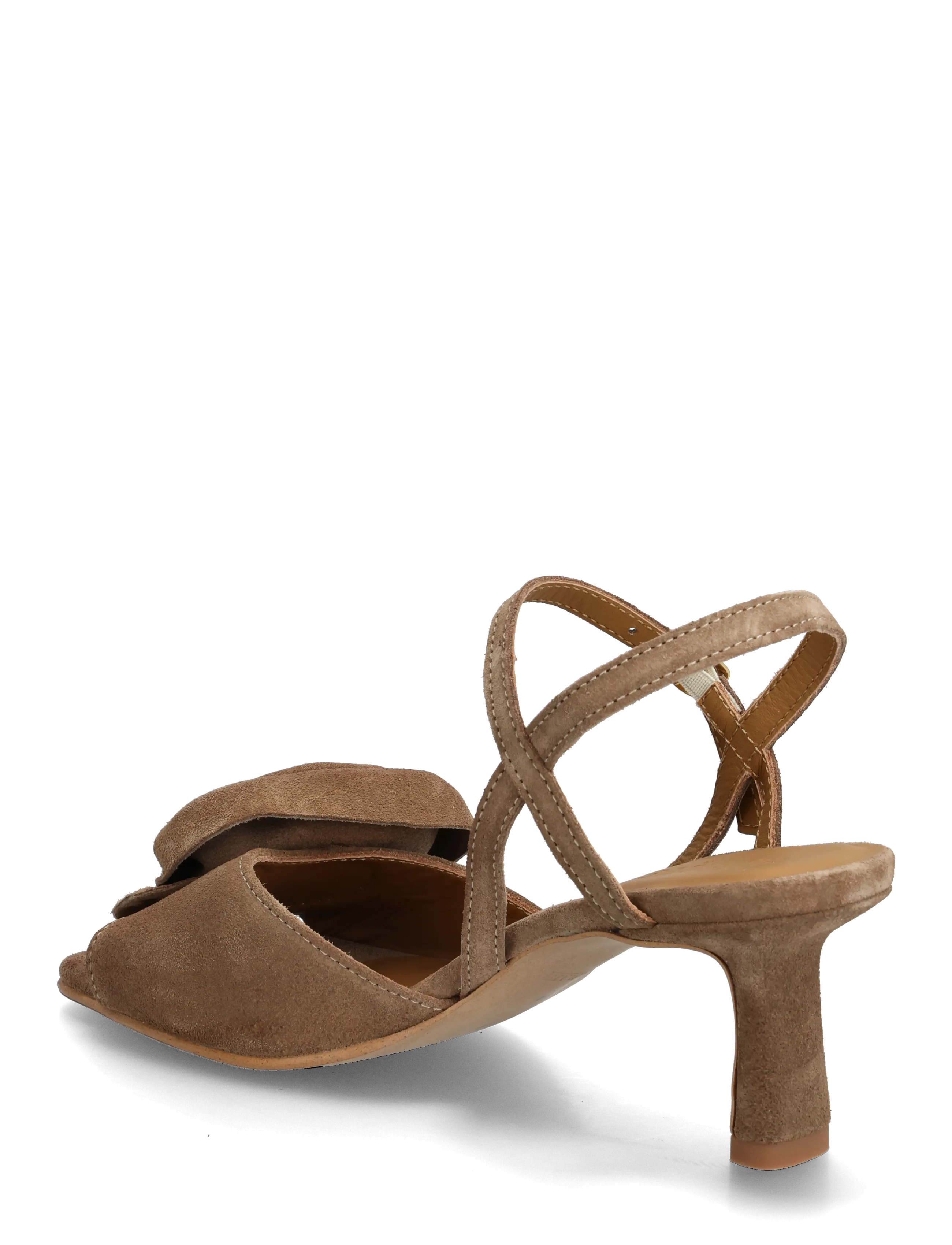 ANGULUS - Sandals - Block heels - hauts talons - 4638 dessert - 3