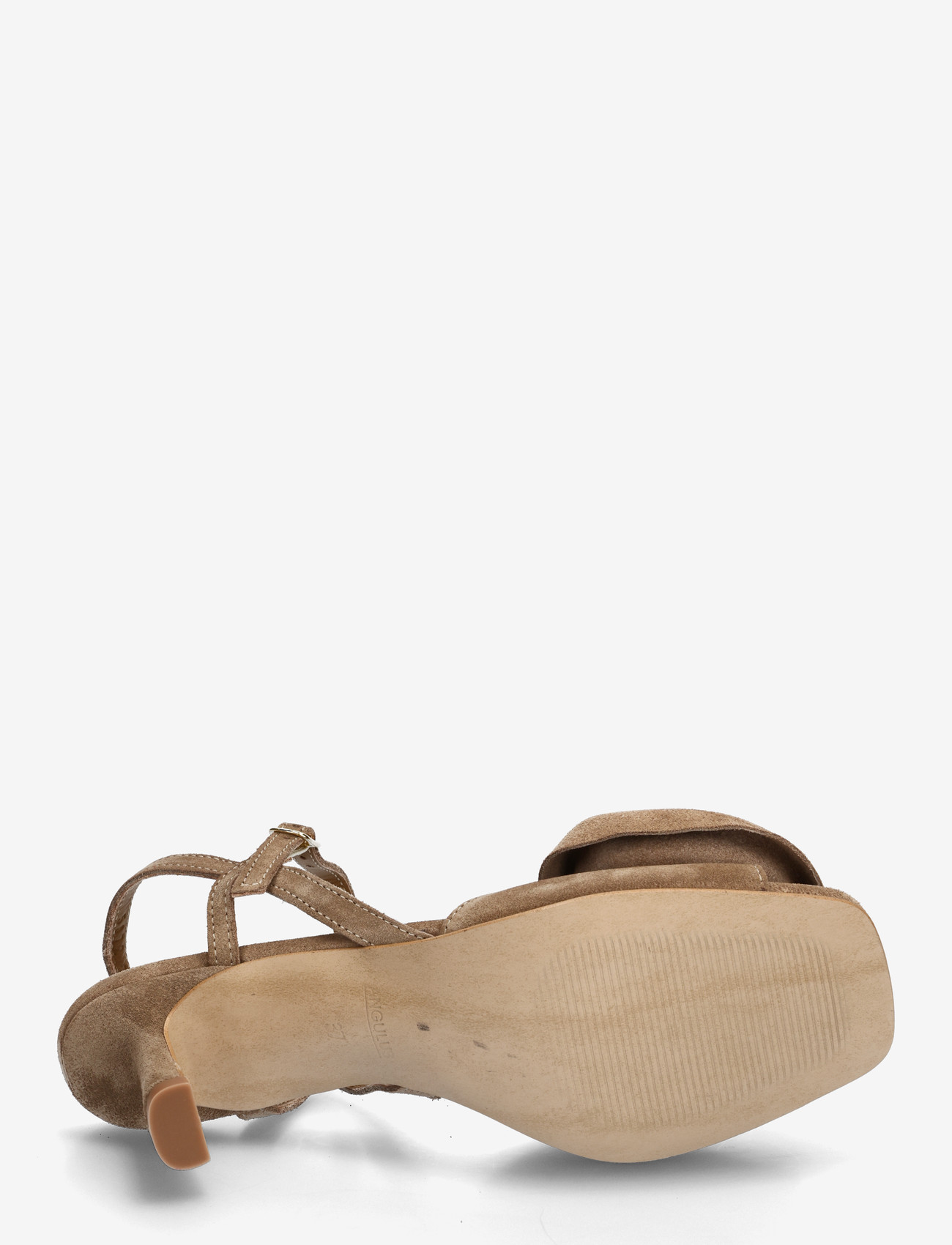 ANGULUS - Sandals - Block heels - sandaletten - 4638 dessert - 5