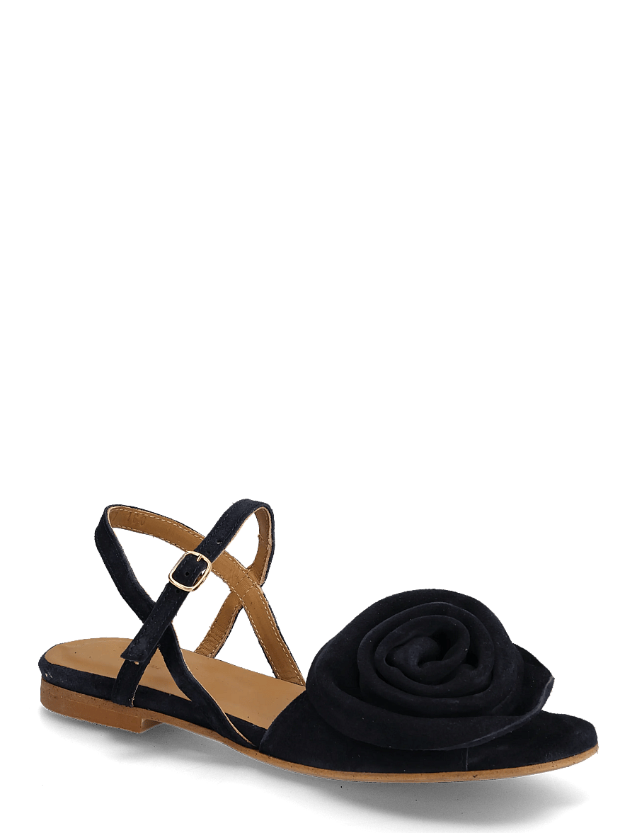 ANGULUS - Sandals - flat - flache sandalen - 1778 navy - 0