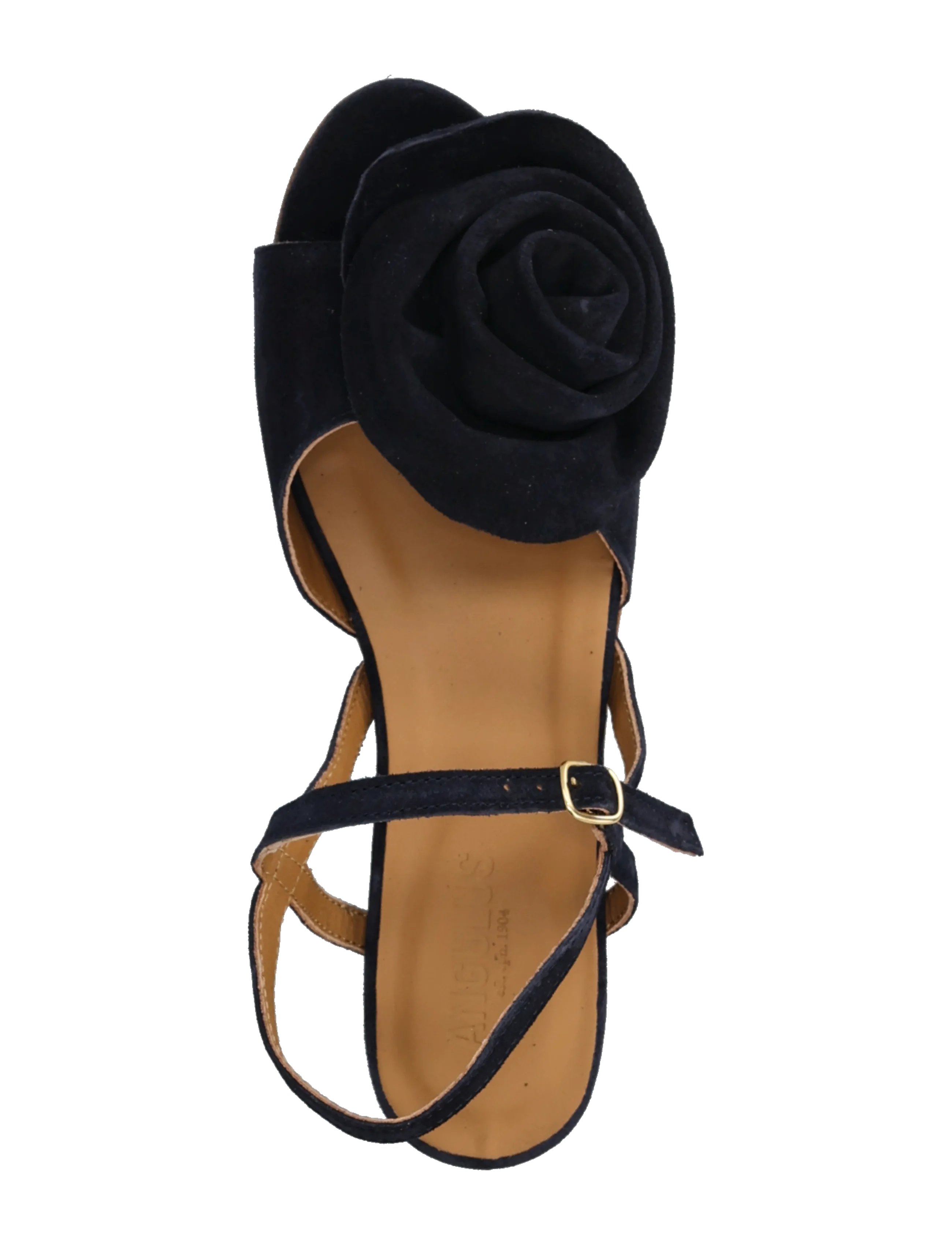 ANGULUS - Sandals - flat - flache sandalen - 1778 navy - 3