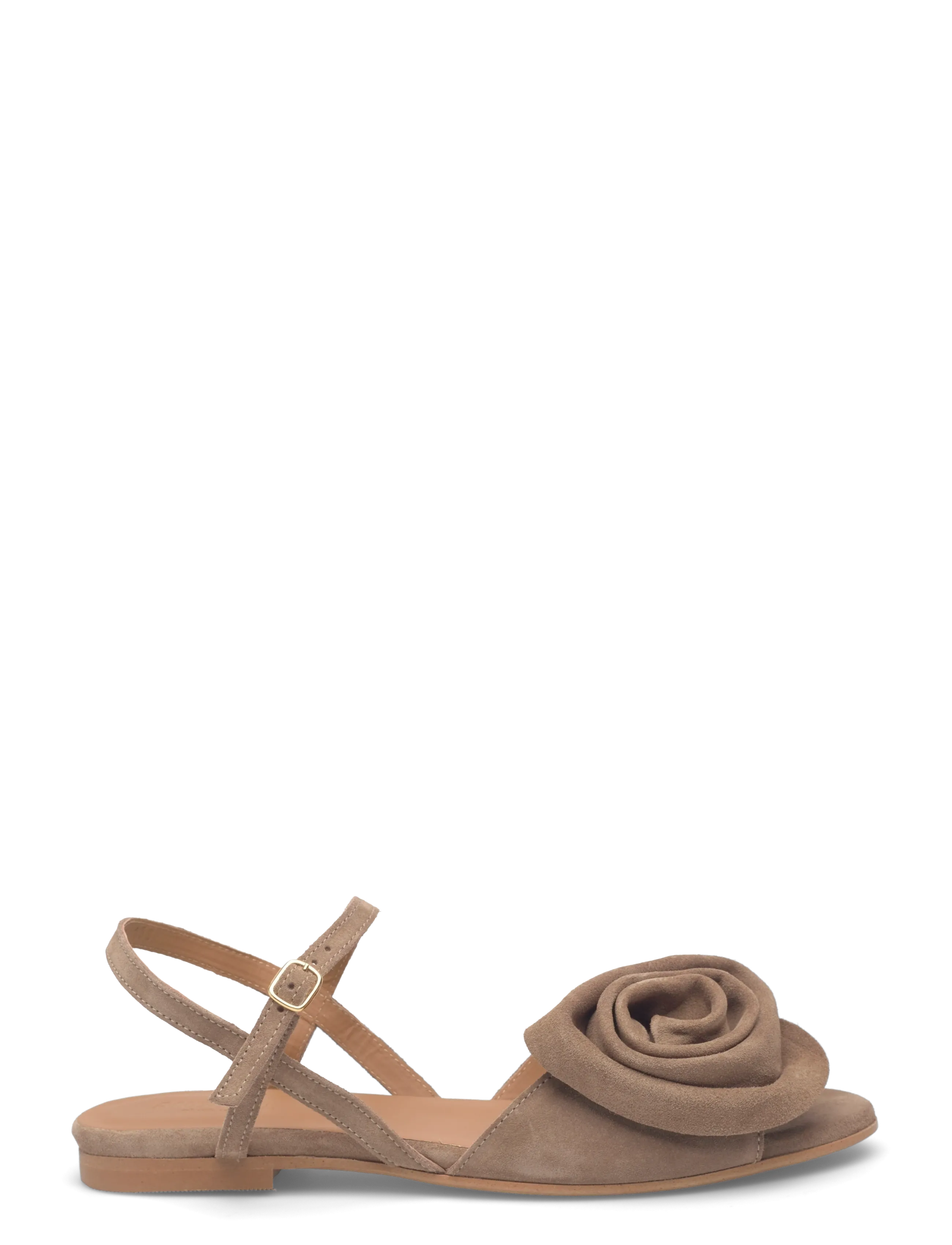 ANGULUS - Sandals - flat - flache sandalen - 4638 dessert - 1