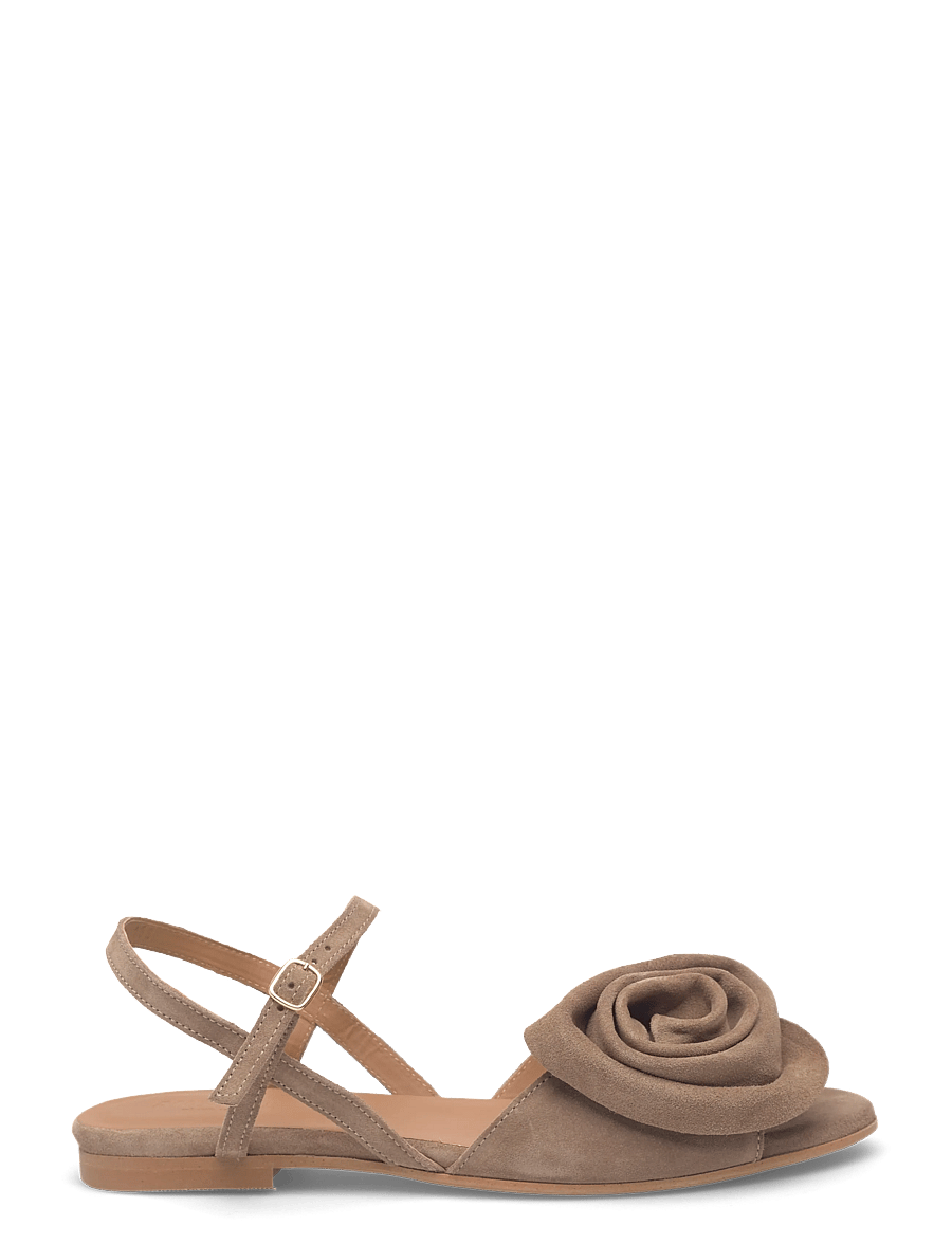 ANGULUS - Sandals - flat - flache sandalen - 4638 dessert - 1