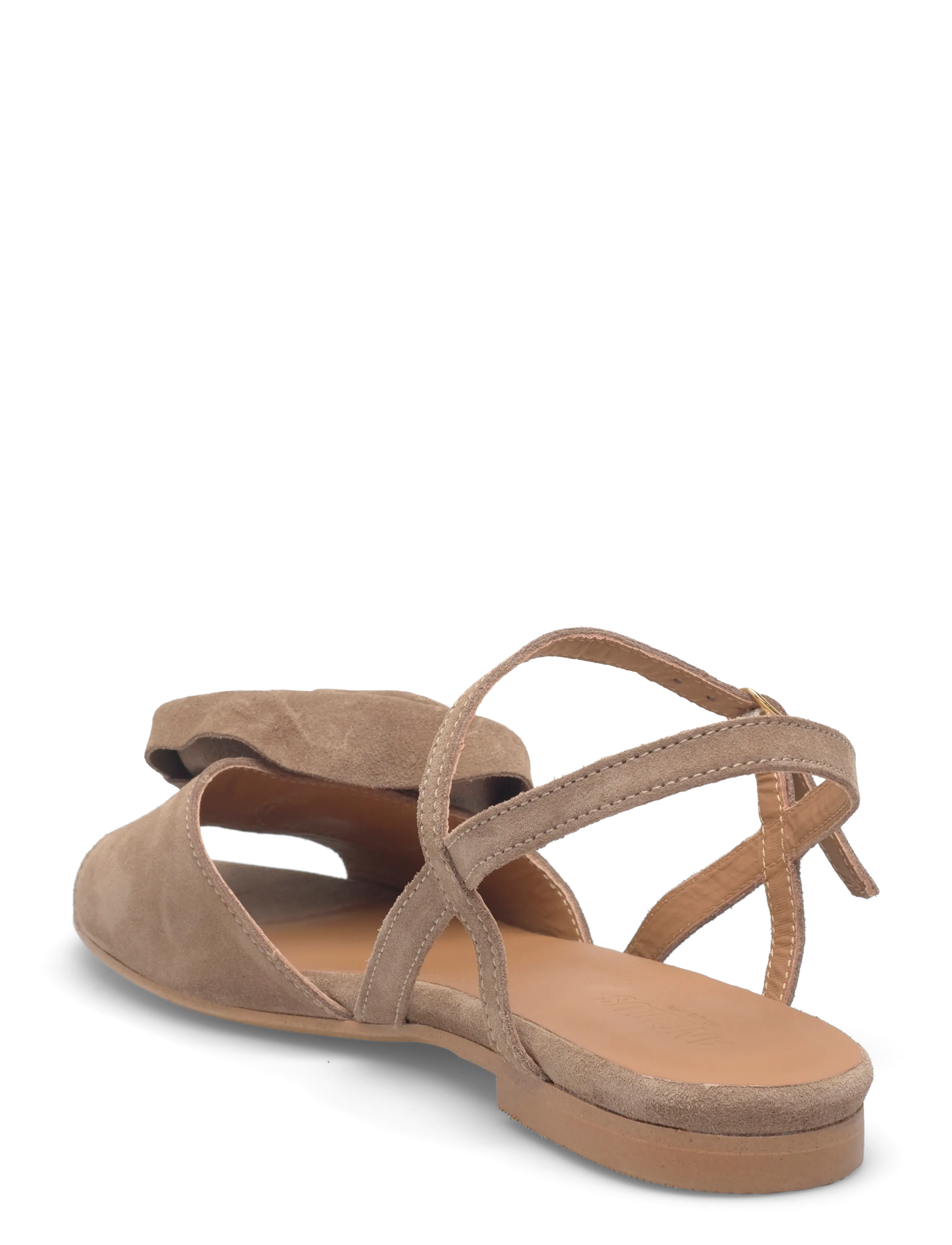ANGULUS - Sandals - flat - platta sandaler - 4638 dessert - 2