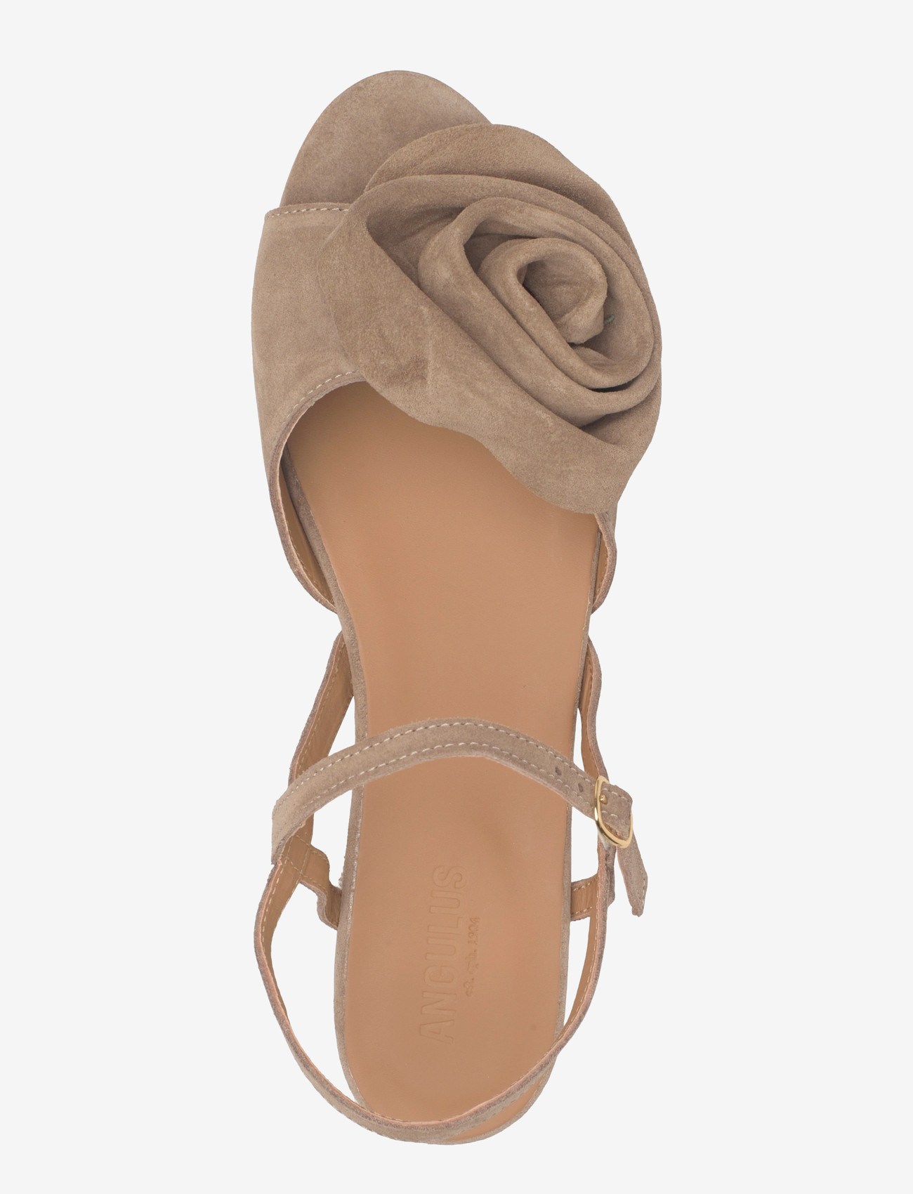 ANGULUS - Sandals - flat - flade sandaler - 4638 dessert - 3
