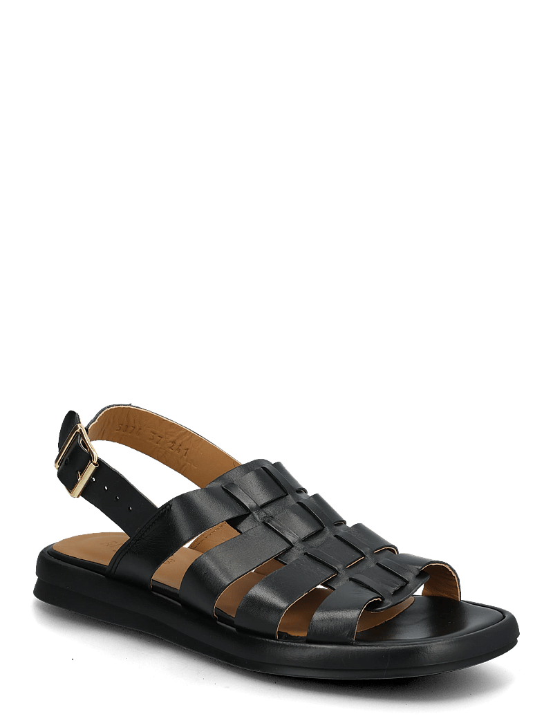 ANGULUS - Sandals - flat - gladiator-sandalen - 1785 black - 0
