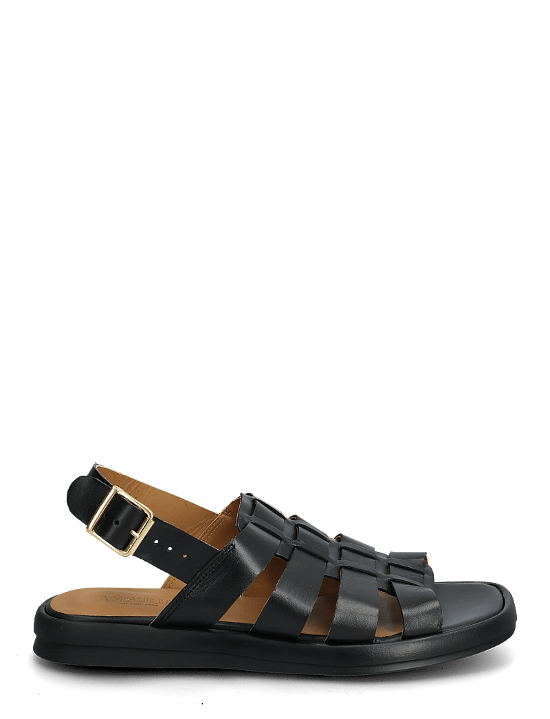 ANGULUS - Sandals - flat - gladiator-sandalen - 1785 black - 1