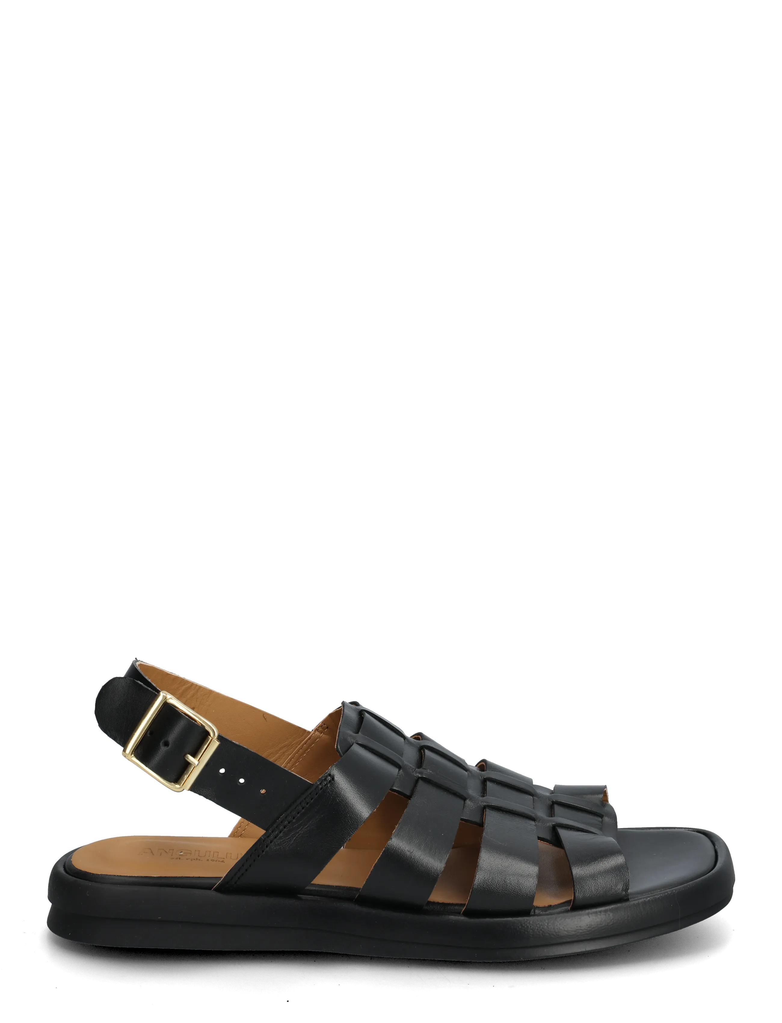 ANGULUS - Sandals - flat - gladiator-sandalen - 1785 black - 1