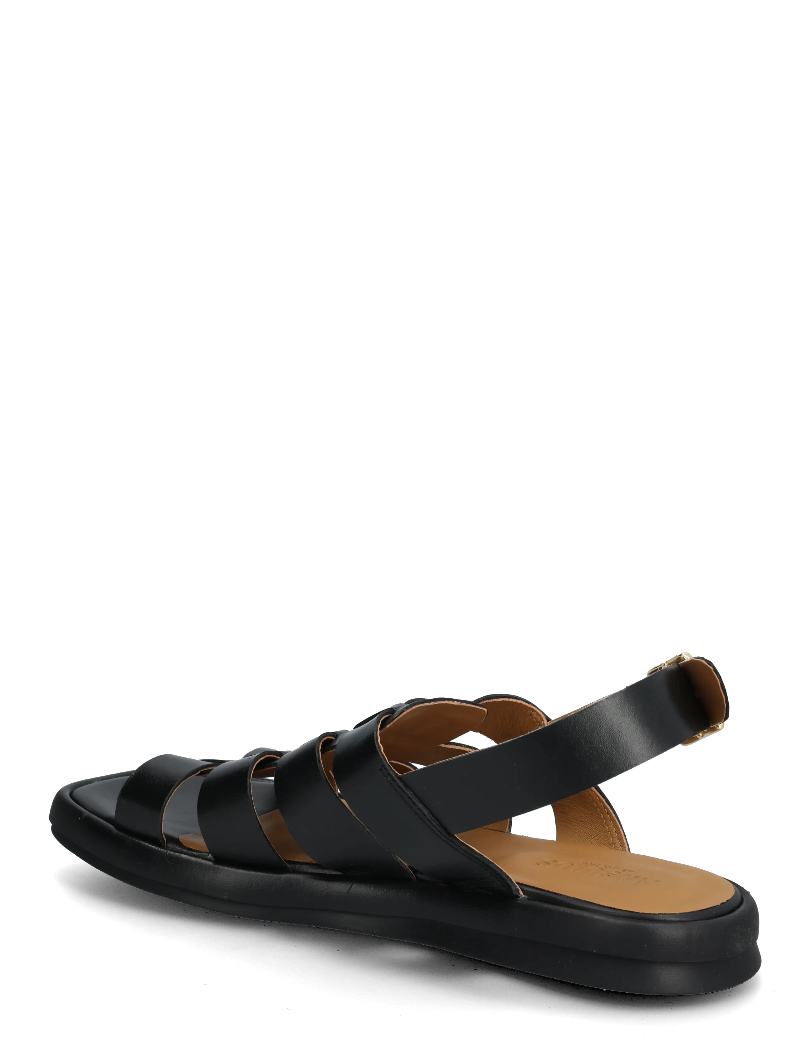 ANGULUS - Sandals - flat - gladiator-sandalen - 1785 black - 2